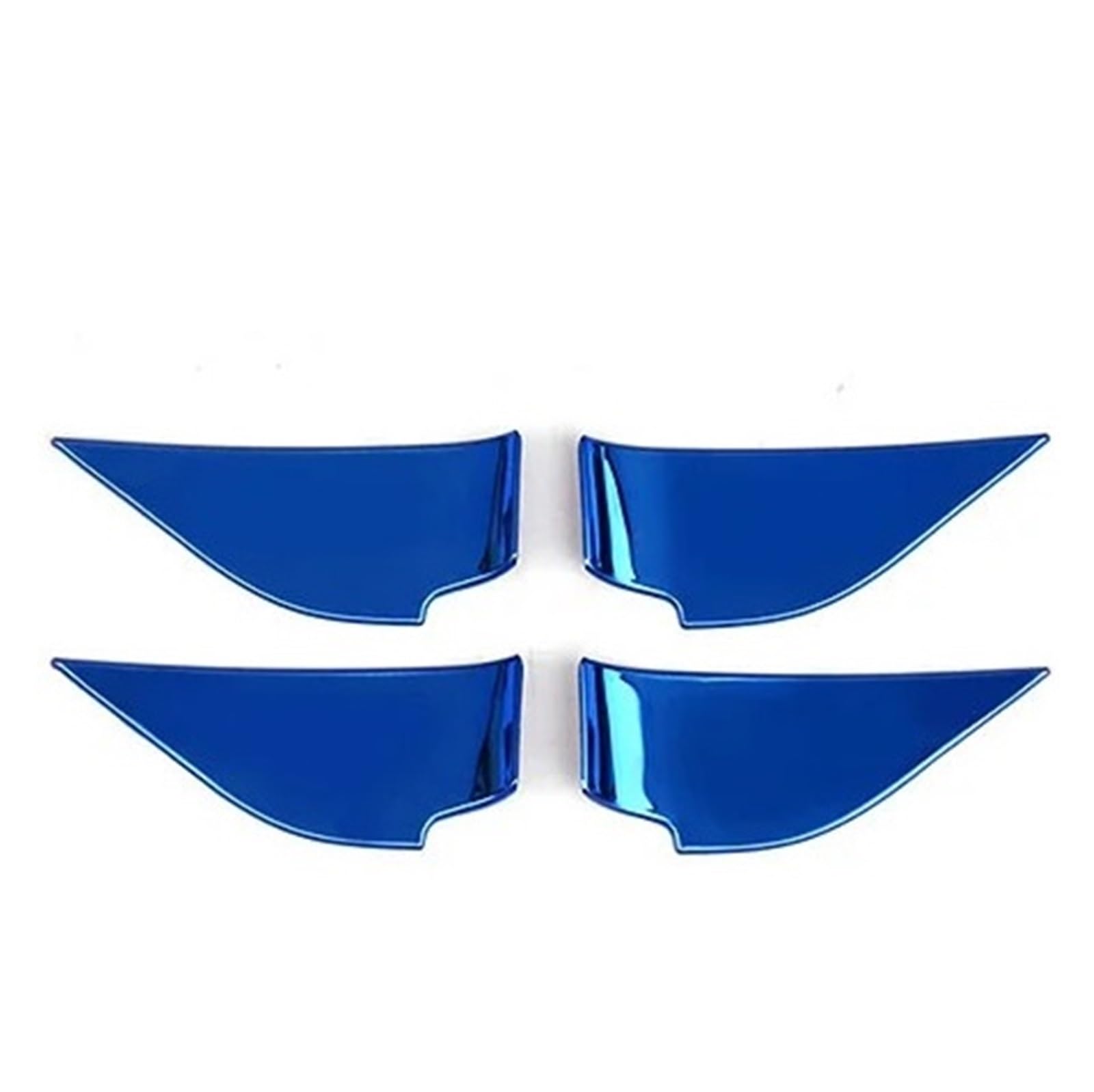 EOTCXJBX Aufkleber for die innere Türgriffschale, dekorativ, kompatibel mit Subaru XV 2018 2019 2020 2021, Edelstahl, Auto-Styling, Innenausstattung(Blue) von EOTCXJBX