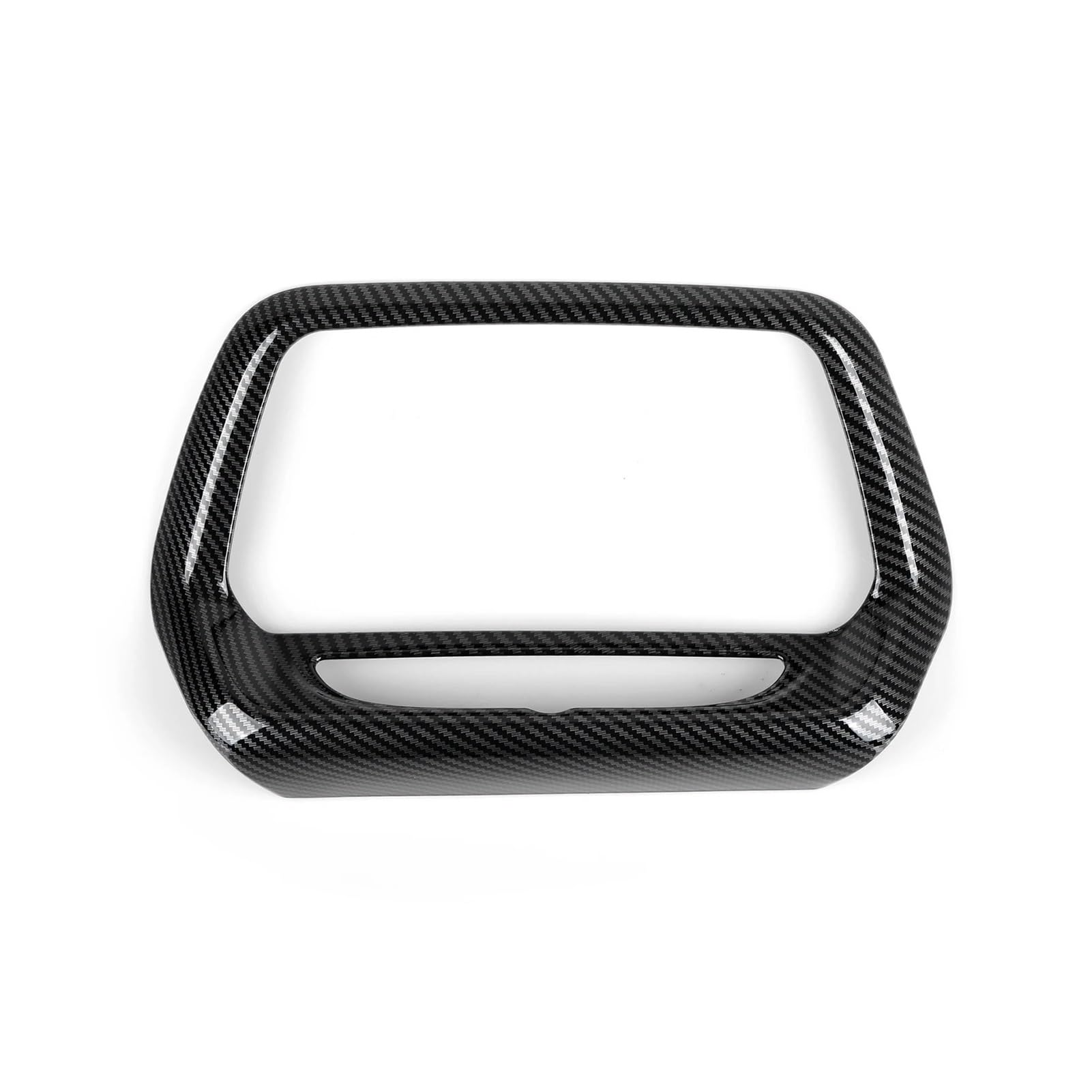 EOTCXJBX Aufkleberabdeckung for das zentrale Bedienfeld des Autos, kompatibel mit Camaro ZL1 2016–2024, ABS-Kohlefaser, Auto-Innenaufkleber, Zubehör(B) von EOTCXJBX