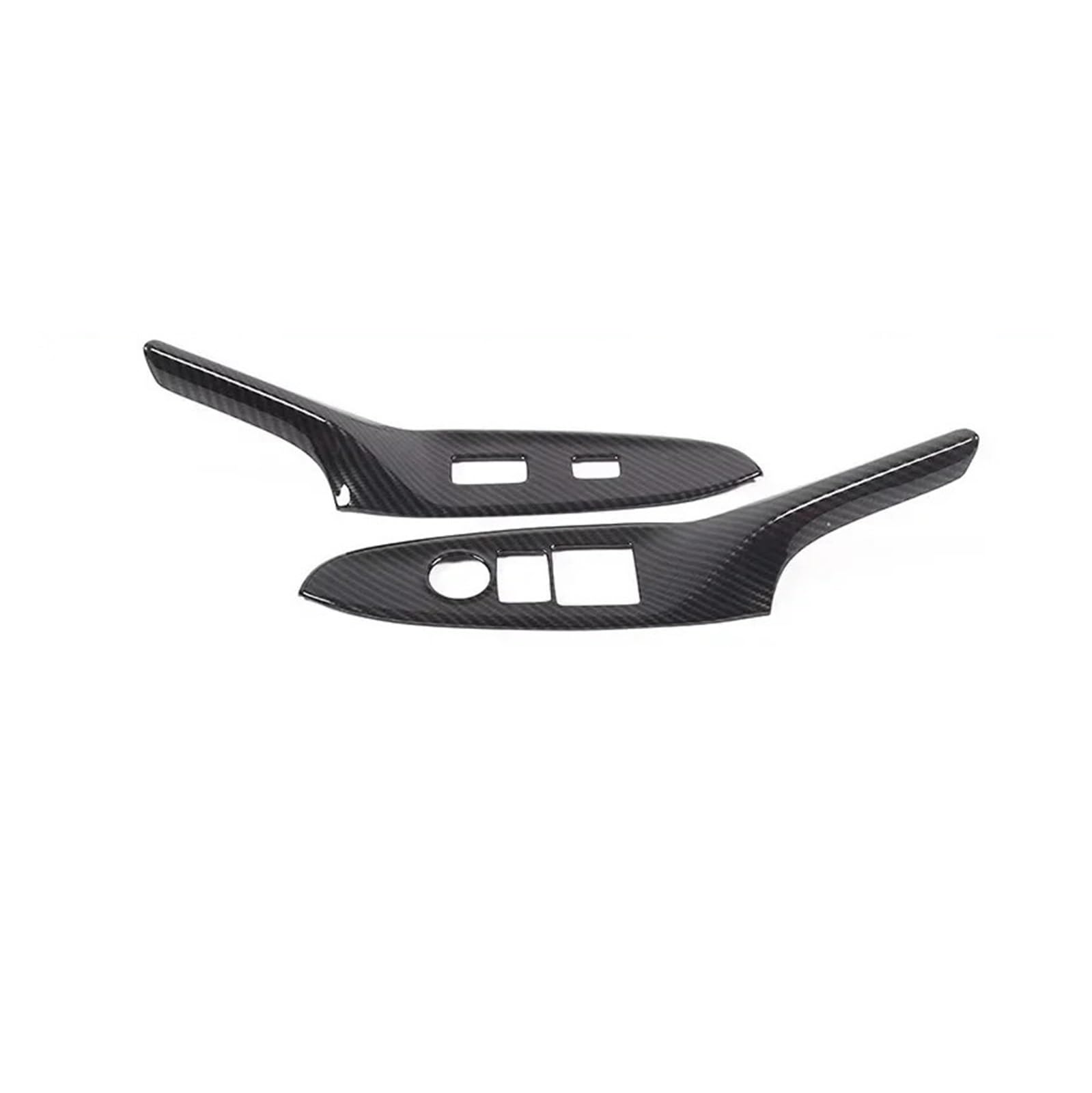 EOTCXJBX Auto-Center-Control-Getriebeabdeckung, Glas-Hubrahmen-Aufkleber-Kit, kompatibel mit Mazda MX-5 MX5 ND 2016–2025, ABS-Kohlefaser, dekoratives Auto-Interieurzubehör(Type 4) von EOTCXJBX