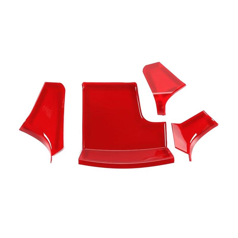 EOTCXJBX Auto-Dekorationsaufkleber for das vordere Getriebefach, kompatibel mit Dodge Charger 2011–2023, Auto-Styling, Innenausstattung(Red) von EOTCXJBX
