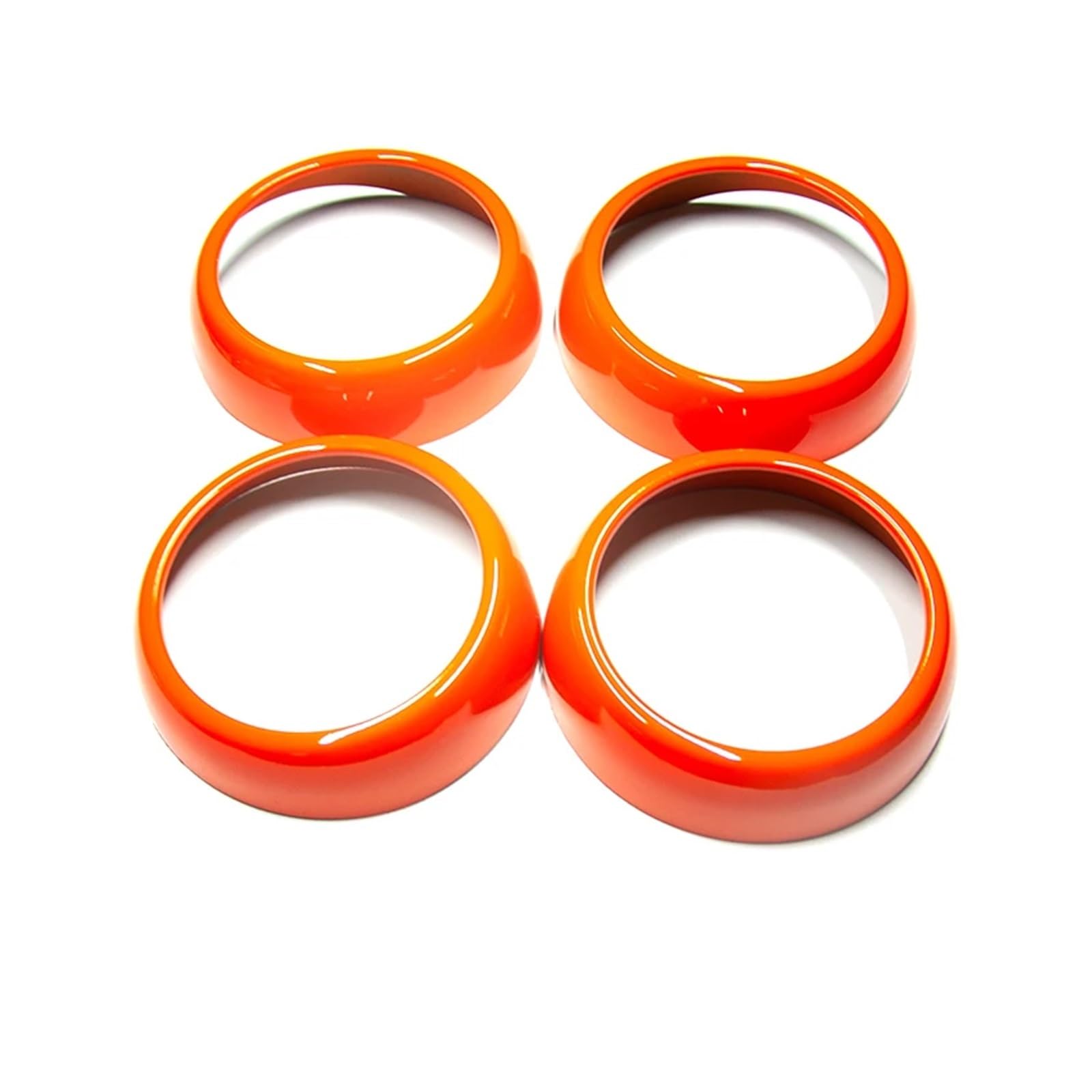 EOTCXJBX Auto-Luftauslass-Dekorationsabdeckung, Ring-Zierleiste, kompatibel mit Smart 453 Fortwo Forfour, Zubehör zur Innenraummodifikation(Type 4) von EOTCXJBX
