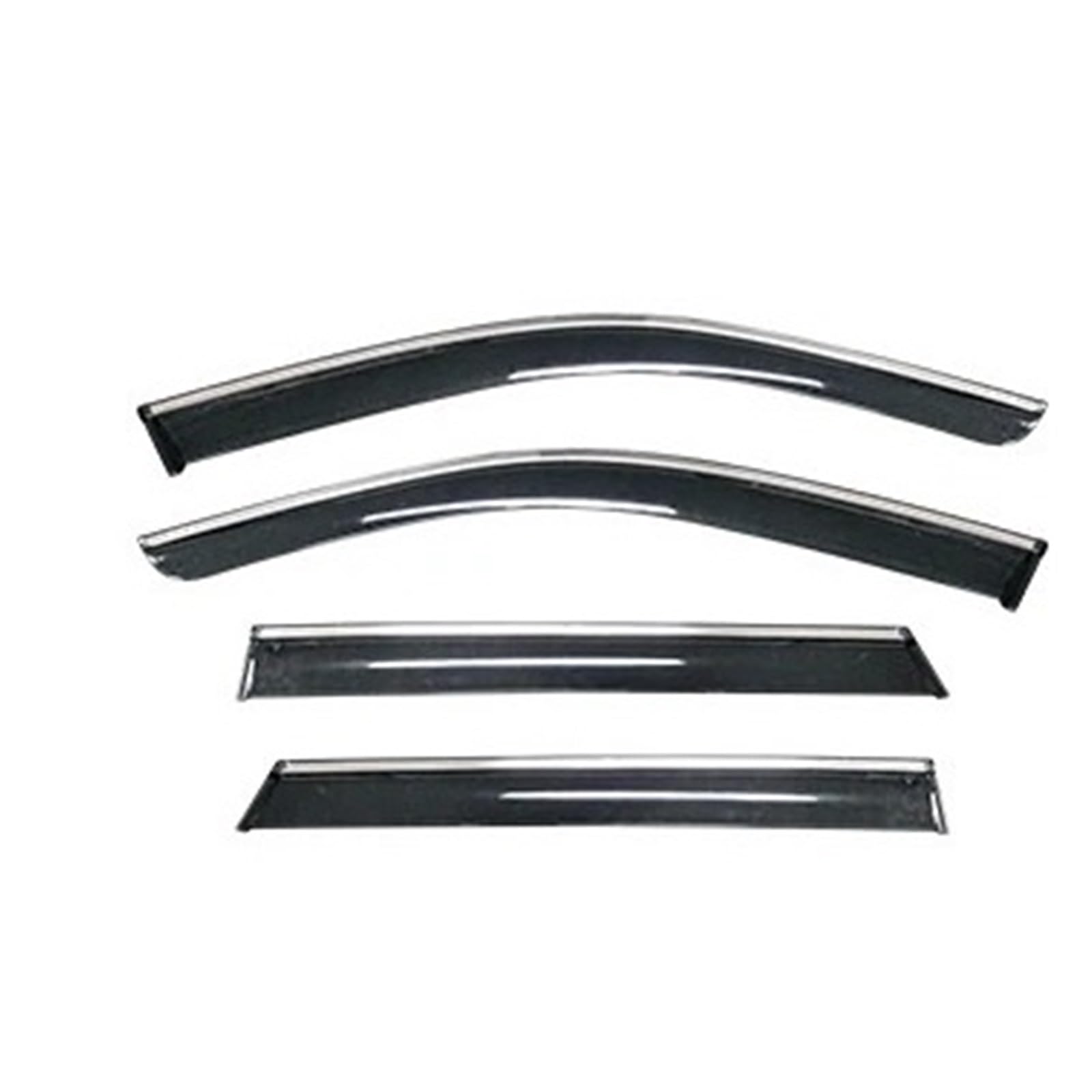 EOTCXJBX Auto-Seitenfenster-Windabweiser, Fenster-Visier, kompatibel mit Geely Boyue L Atlas II, Windschutz, Sonne, Regenschutz, Markisen, Unterstände, Starray(4pcs) von EOTCXJBX