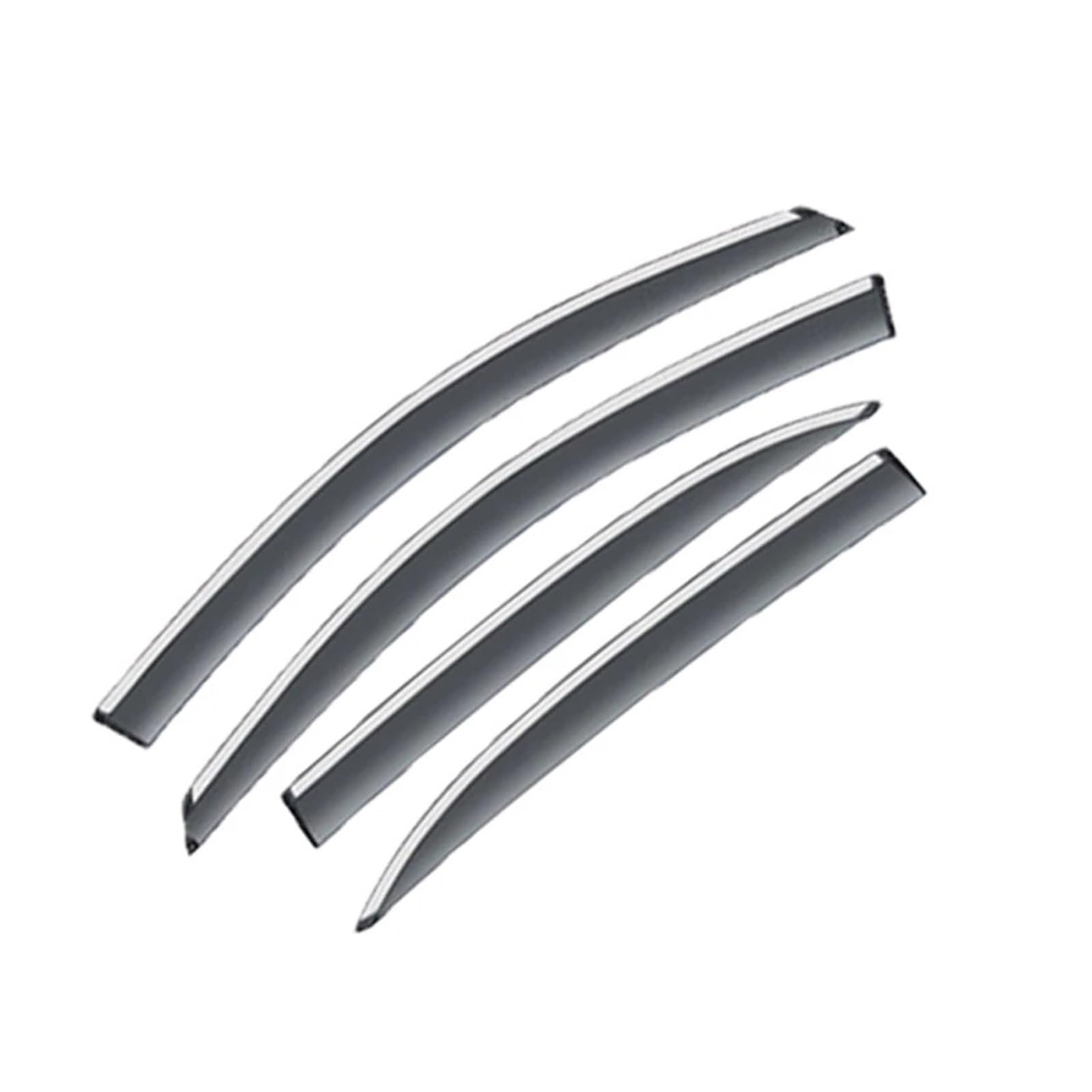 EOTCXJBX Autofenster-Visiere, Windabweiser, kompatibel mit Fit Jazz Hatch GD3 2001~2008 2005, Regenschutz for Autofenster von EOTCXJBX