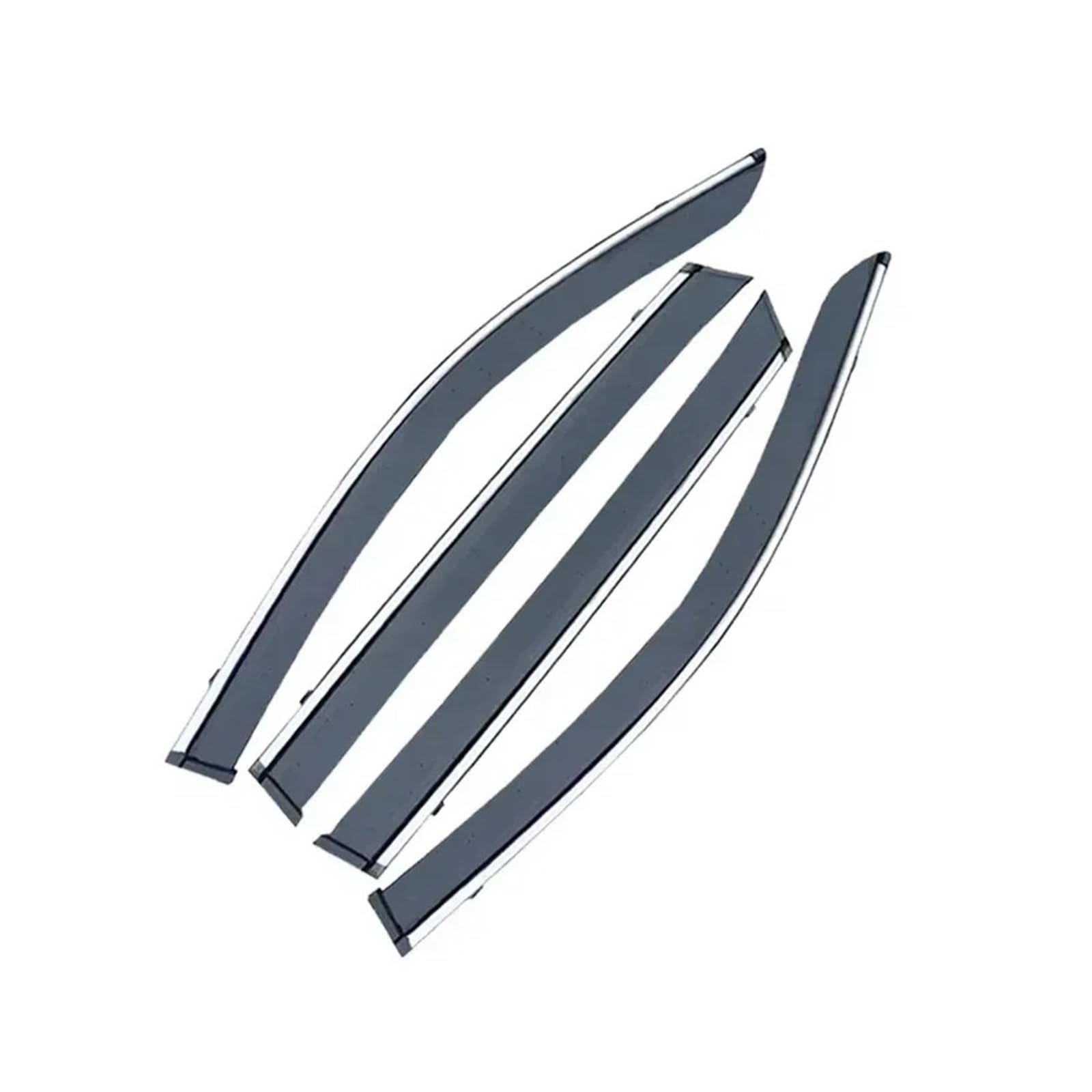 EOTCXJBX Autofensterblenden Kompatibel for Toyota Corolla E210 2020 2021 2022 Limousine Regen Augenbraue Sonne Regen Shields Markisenabweiser Abdeckung Zubehör von EOTCXJBX