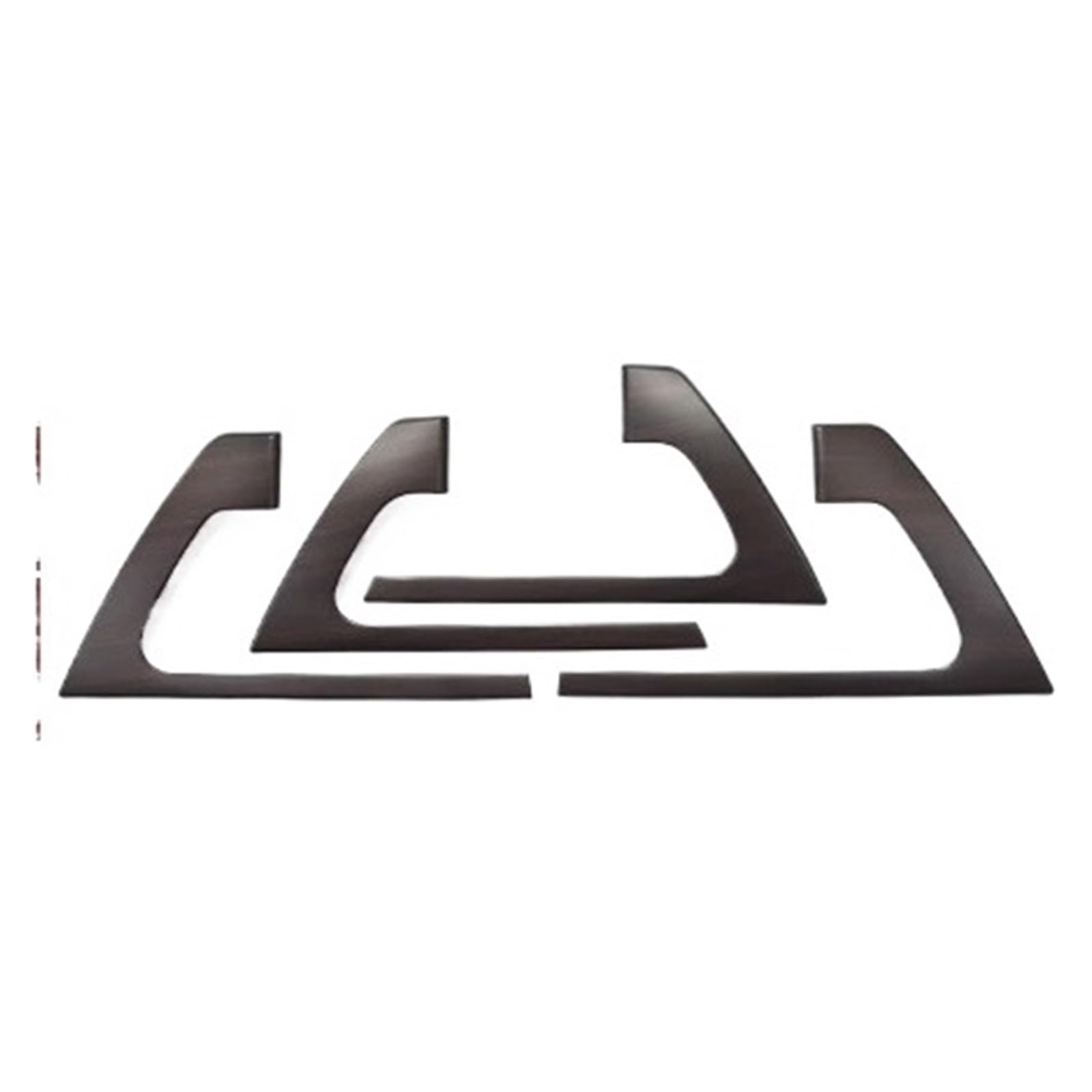 EOTCXJBX Autotür-Dekorationsaufkleber, kompatibel mit Toyota 2008–2021 Land Cruiser 200 LC200 FJ200, Pfirsichholz, Auto-Styling, Innenausstattung(Door Handles) von EOTCXJBX