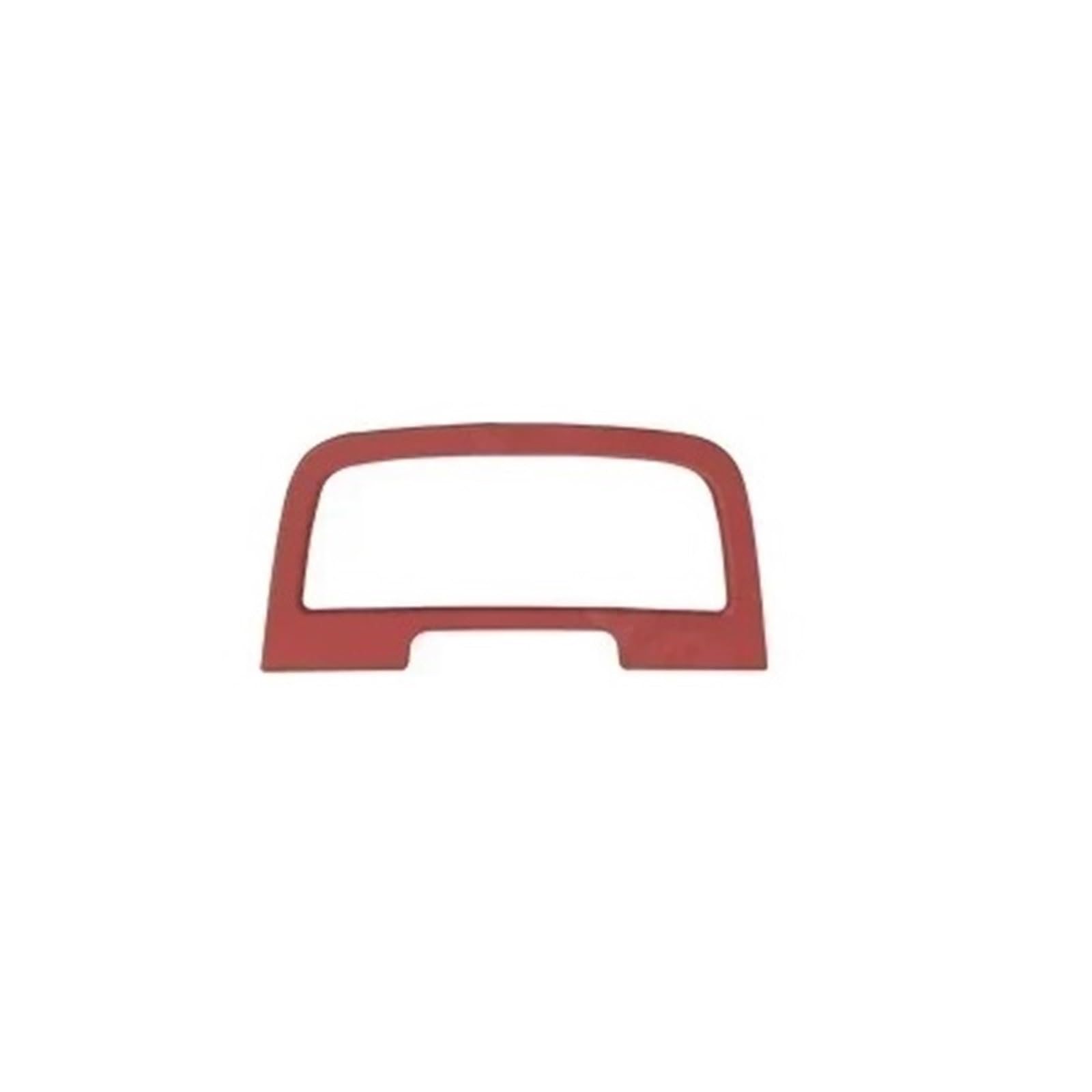 EOTCXJBX Bordeauxrote Innenteile, Turbo-Bildschirmuhr-Aufkleber-Set, kompatibel mit Porsche Cayenne Coupé S Gts, Auto-Innenaufkleber-Zubehör(E (2018-2024)) von EOTCXJBX