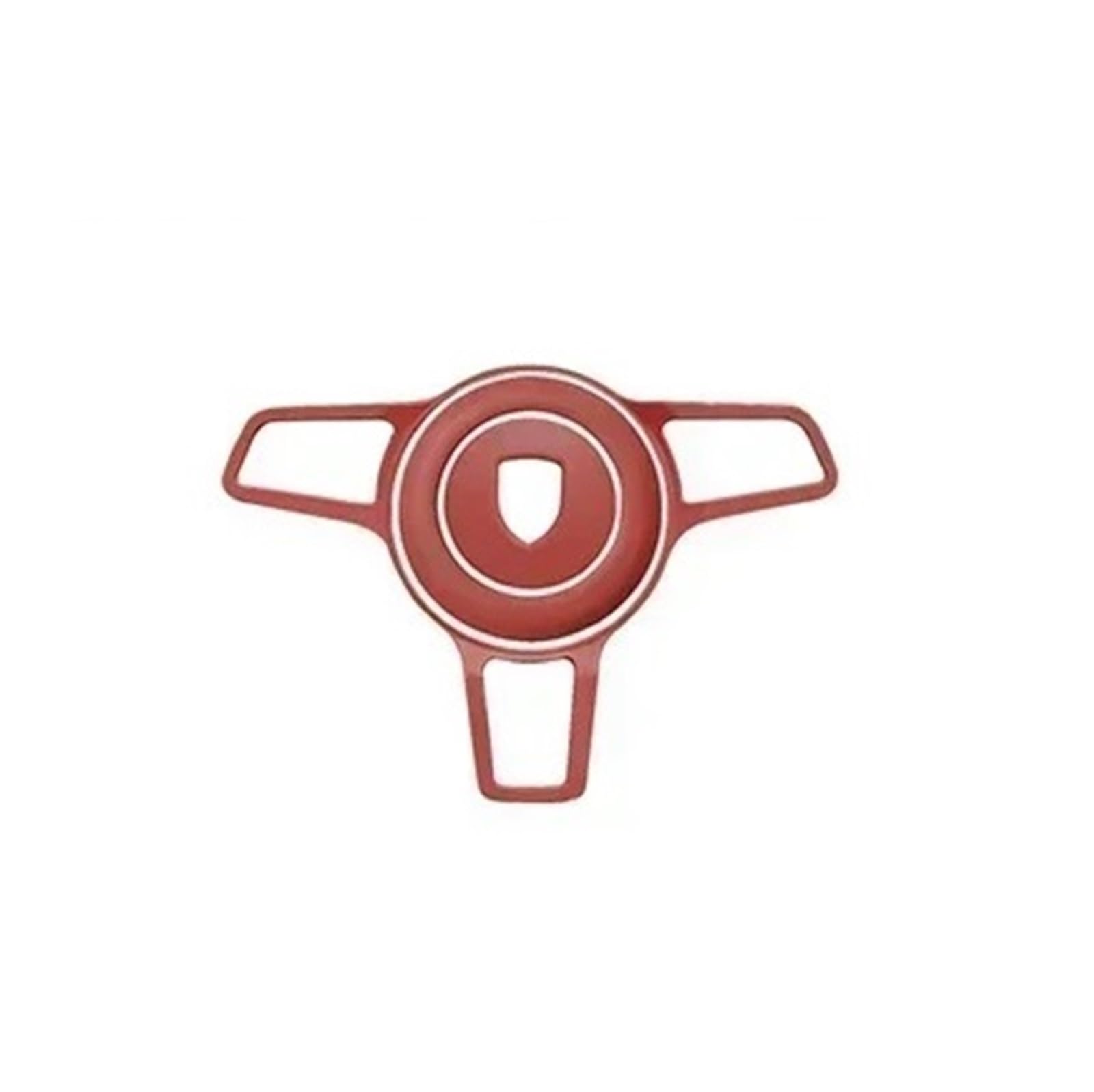 EOTCXJBX Bordeauxrote Innenteile, Turbo-Bildschirmuhr-Aufkleber-Set, kompatibel mit Porsche Cayenne Coupé S Gts, Auto-Innenaufkleber-Zubehör(N (2018-2024)) von EOTCXJBX