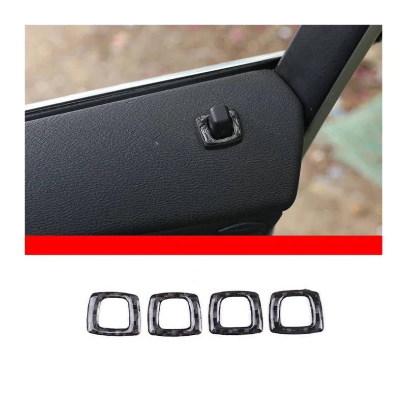 EOTCXJBX Center Console Kit Rahmenabdeckung Aufkleber Kompatibel for BMW X3 E83 06-10 Soft Carbon Auto-Innenausstattung(1) von EOTCXJBX