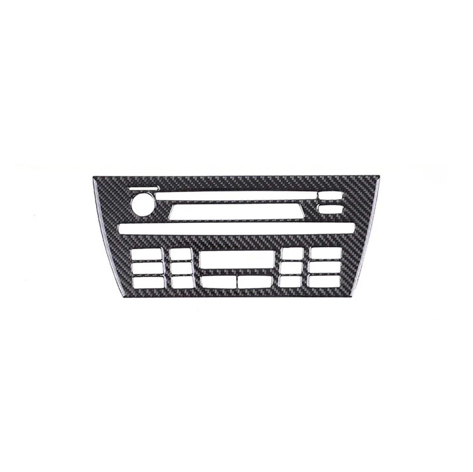 EOTCXJBX Center Console Kit Rahmenabdeckung Aufkleber Kompatibel for BMW X3 E83 06-10 Soft Carbon Auto-Innenausstattung(10) von EOTCXJBX