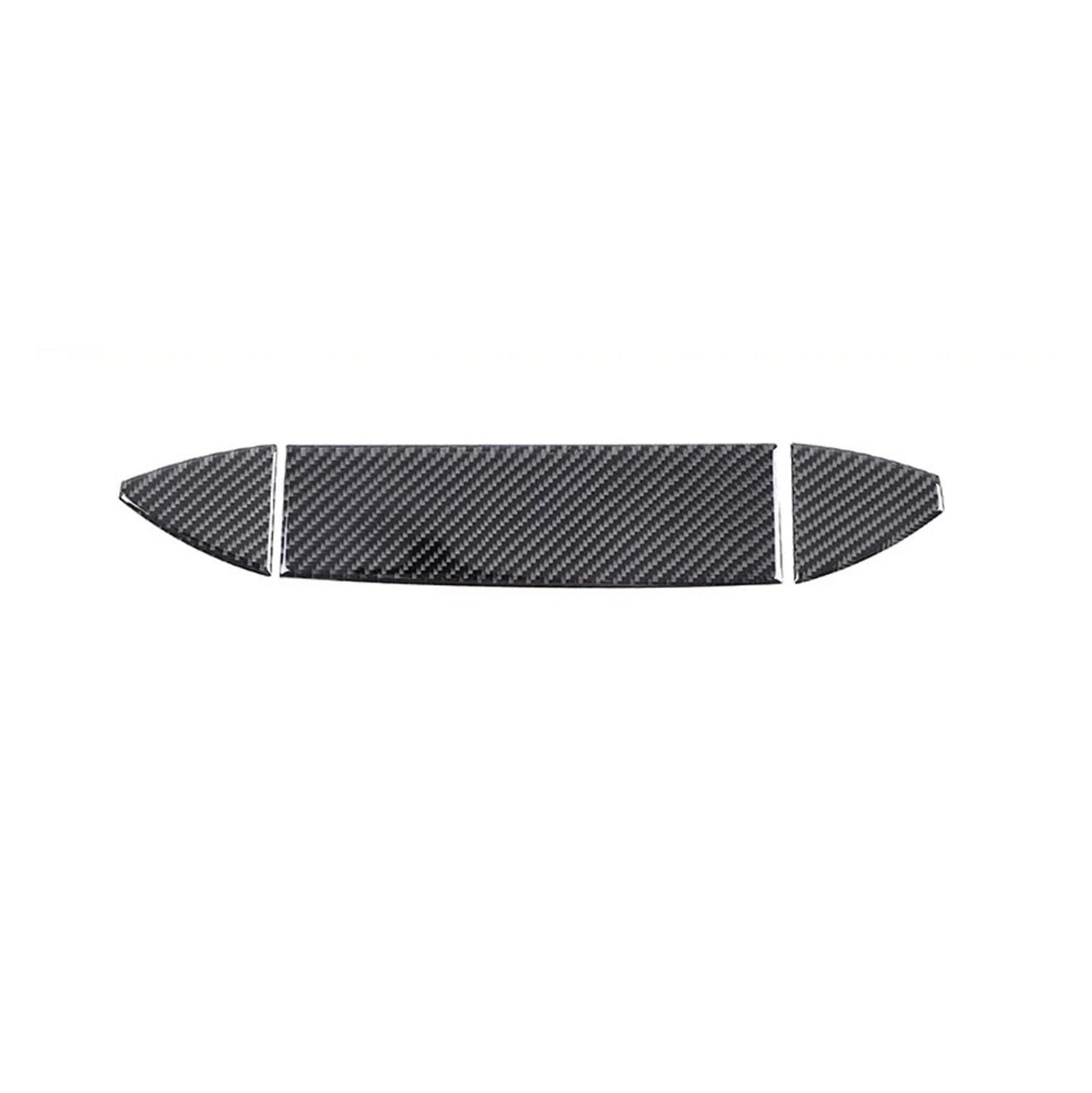 EOTCXJBX Center Console Kit Rahmenabdeckung Aufkleber Kompatibel for BMW X3 E83 06-10 Soft Carbon Auto-Innenausstattung(12) von EOTCXJBX