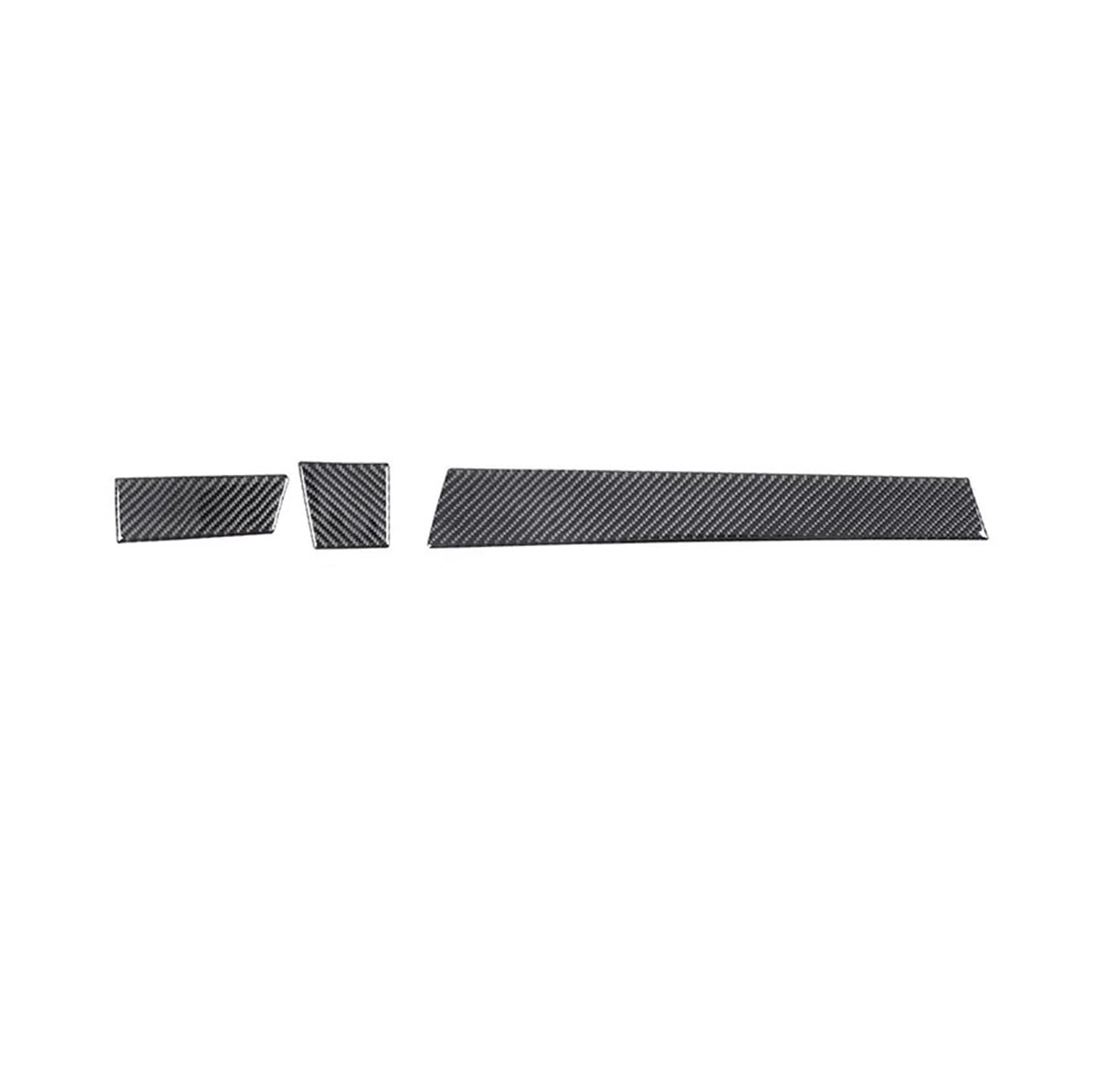 EOTCXJBX Center Console Kit Rahmenabdeckung Aufkleber Kompatibel for BMW X3 E83 06-10 Soft Carbon Auto-Innenausstattung(13) von EOTCXJBX