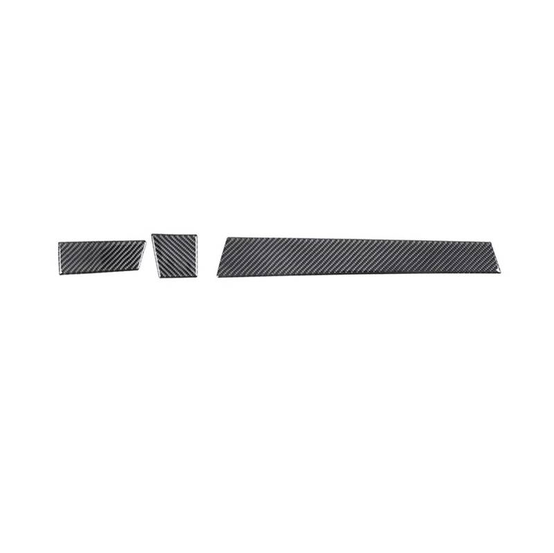 EOTCXJBX Center Console Kit Rahmenabdeckung Aufkleber Kompatibel for BMW X3 E83 06-10 Soft Carbon Auto-Innenausstattung(13) von EOTCXJBX