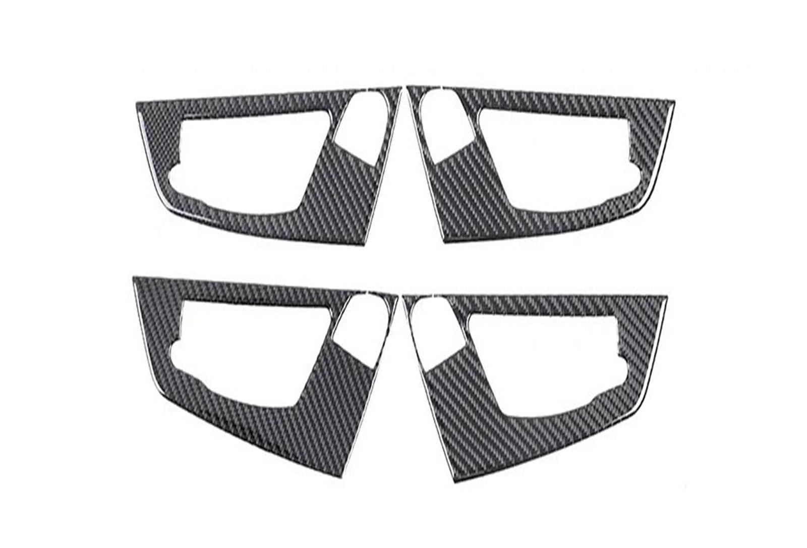 EOTCXJBX Center Console Kit Rahmenabdeckung Aufkleber Kompatibel for BMW X3 E83 06-10 Soft Carbon Auto-Innenausstattung(15) von EOTCXJBX