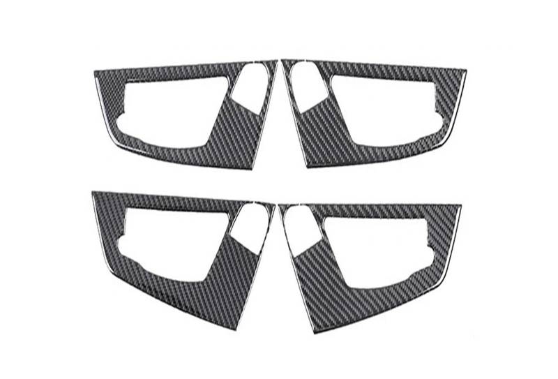 EOTCXJBX Center Console Kit Rahmenabdeckung Aufkleber Kompatibel for BMW X3 E83 06-10 Soft Carbon Auto-Innenausstattung(15) von EOTCXJBX