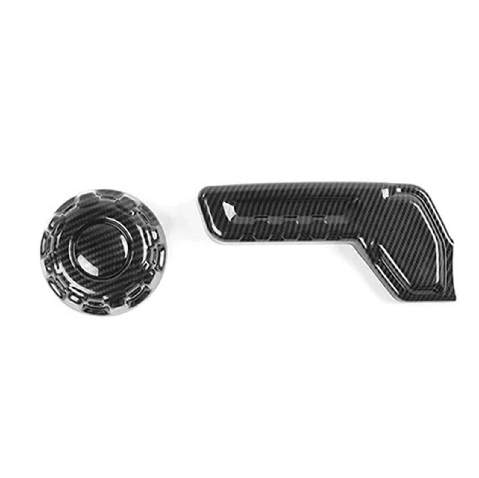 EOTCXJBX Center Control Komplettes dekoratives Aufkleber-Kit, kompatibel mit Jeep Wrangler JL 2018–2024, ABS-Auto-Innenraum-Aufkleber-Zubehör(Type 13) von EOTCXJBX