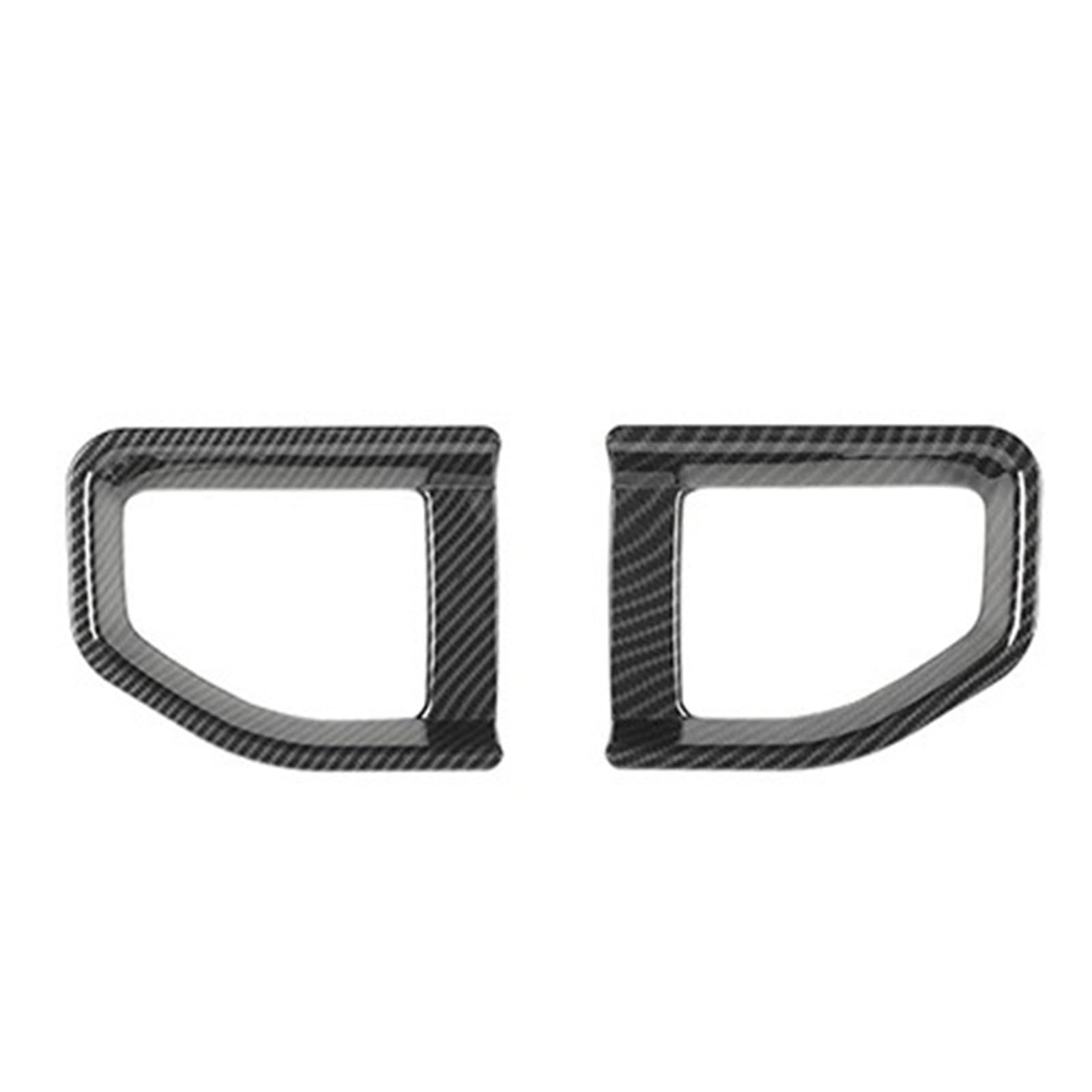 EOTCXJBX Center Control Komplettes dekoratives Aufkleber-Kit, kompatibel mit Jeep Wrangler JL 2018–2024, ABS-Auto-Innenraum-Aufkleber-Zubehör(Type 4) von EOTCXJBX