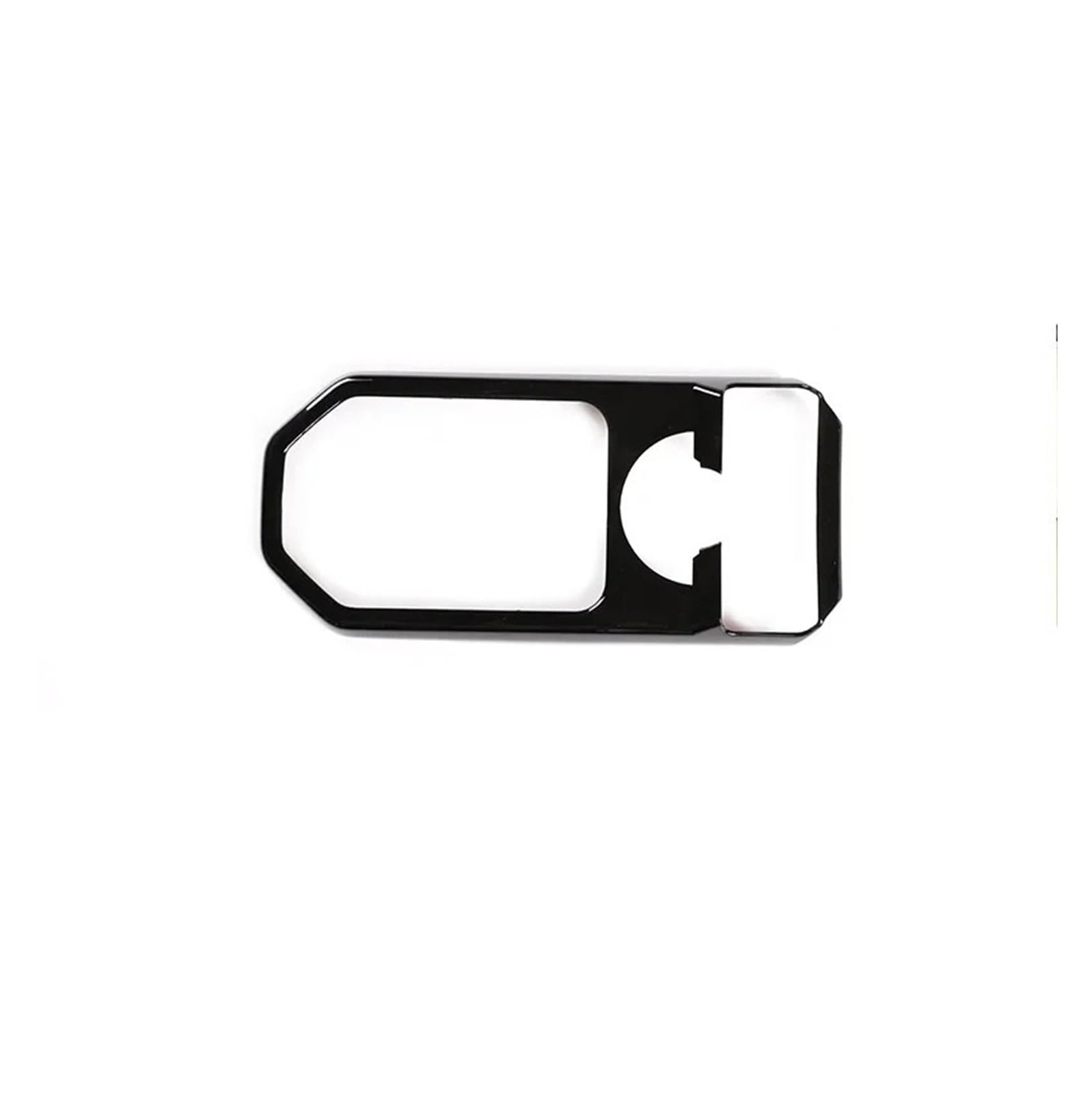EOTCXJBX Center Control Komplettes dekoratives Aufkleber-Kit, kompatibel mit Land Rover Discovery 3 LR3 2004–2009, ABS, Schwarz, Zubehör zur Modifikation des Fahrzeuginnenraums(Type 1) von EOTCXJBX