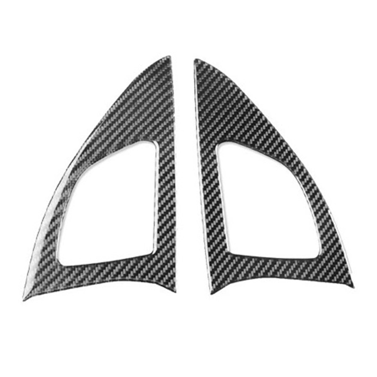 EOTCXJBX Dekorative Abdeckung der A-Säule der Innentür, kompatibel mit Benz GLE W167 2019–2024, Kohlefaser, Auto-Innendekoration, Zubehör, Aufkleber(Black) von EOTCXJBX