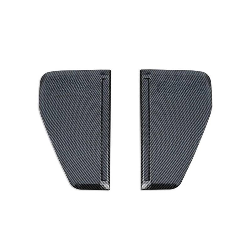 EOTCXJBX Dekorative Abdeckung der Blattplatte, Lüftungsschlitzdekoration, personalisierter Karosserieaufkleber, kompatibel mit Chery Jetour Traveller T2 2023 2024, Auto-Außenzubehör(Carbon fiber look) von EOTCXJBX
