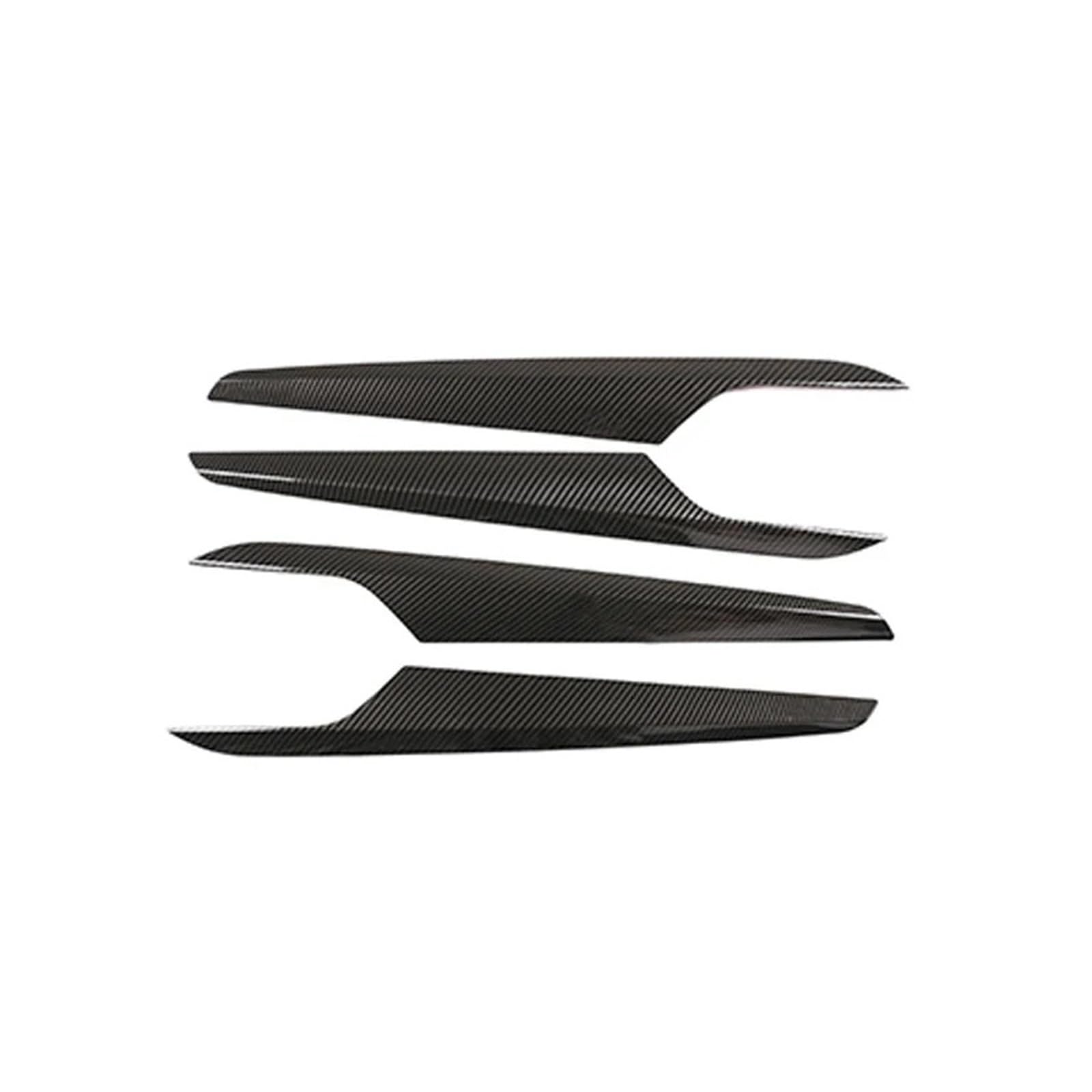 EOTCXJBX Dekorativer Aufkleber for die Innentürverkleidung, kompatibel mit BMW X1 E84 2011–2015, Zubehör for die Innendekoration des Autos(Carbon Fiber Look) von EOTCXJBX
