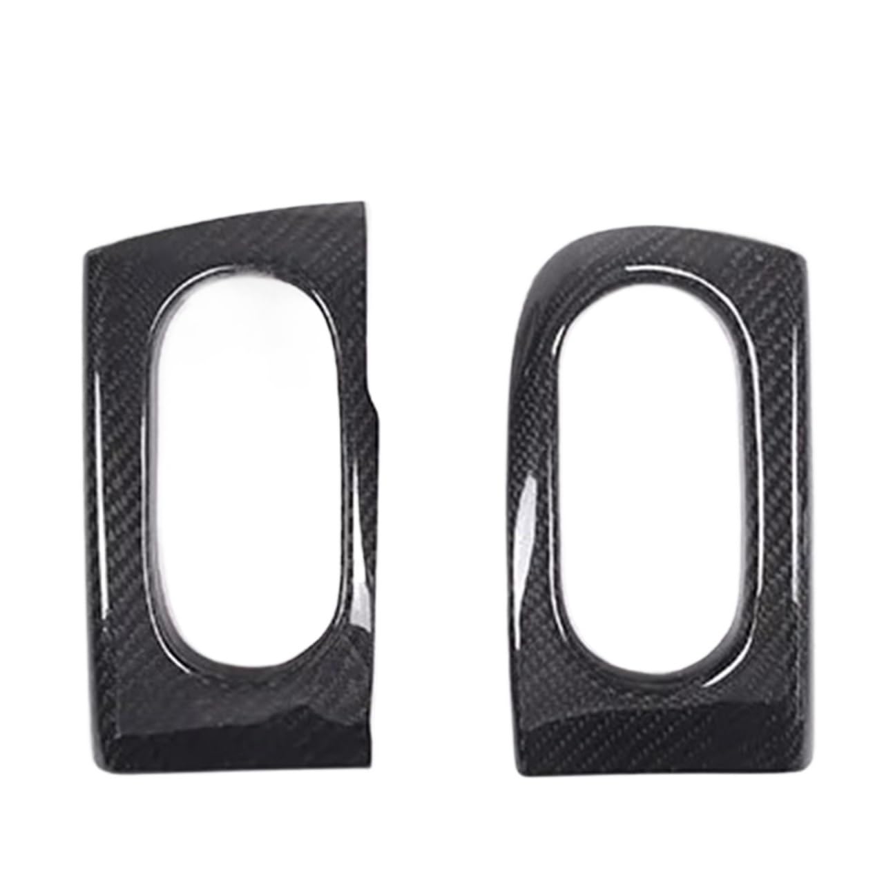 EOTCXJBX Dekorativer Aufklebersatz for die Mittelkonsolen-Getriebeabdeckung, kompatibel mit Corvette C6 2005–2013, LHD, echte Kohlefaser, Auto-Styling, Innenausstattung(Style 10) von EOTCXJBX
