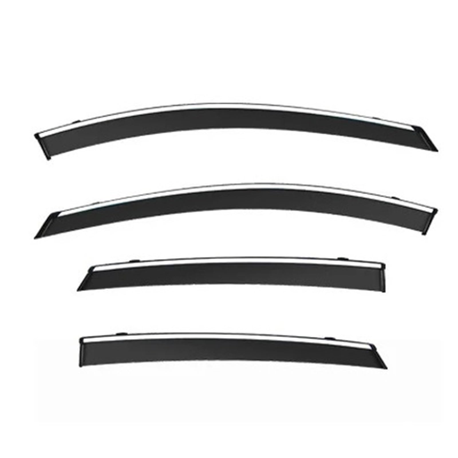 EOTCXJBX Fenster Regen Guards Vent Shades Kompatibel for JAC E J7 2019 + Auto Fenster Visier Markisen Unterstände Auto Zubehör(J-02) von EOTCXJBX