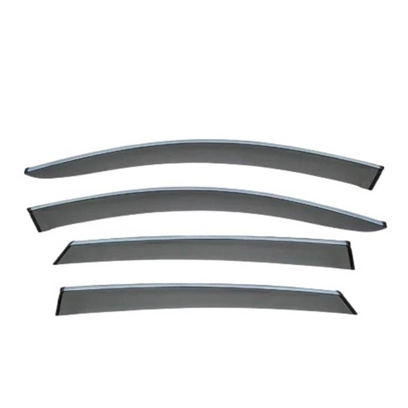 EOTCXJBX Fenster Regen Guards Vent Shades Kompatibel for Jaguar XF XFL 2008-2016 + Auto Fenster Visier Auto Zubehör(F-03) von EOTCXJBX