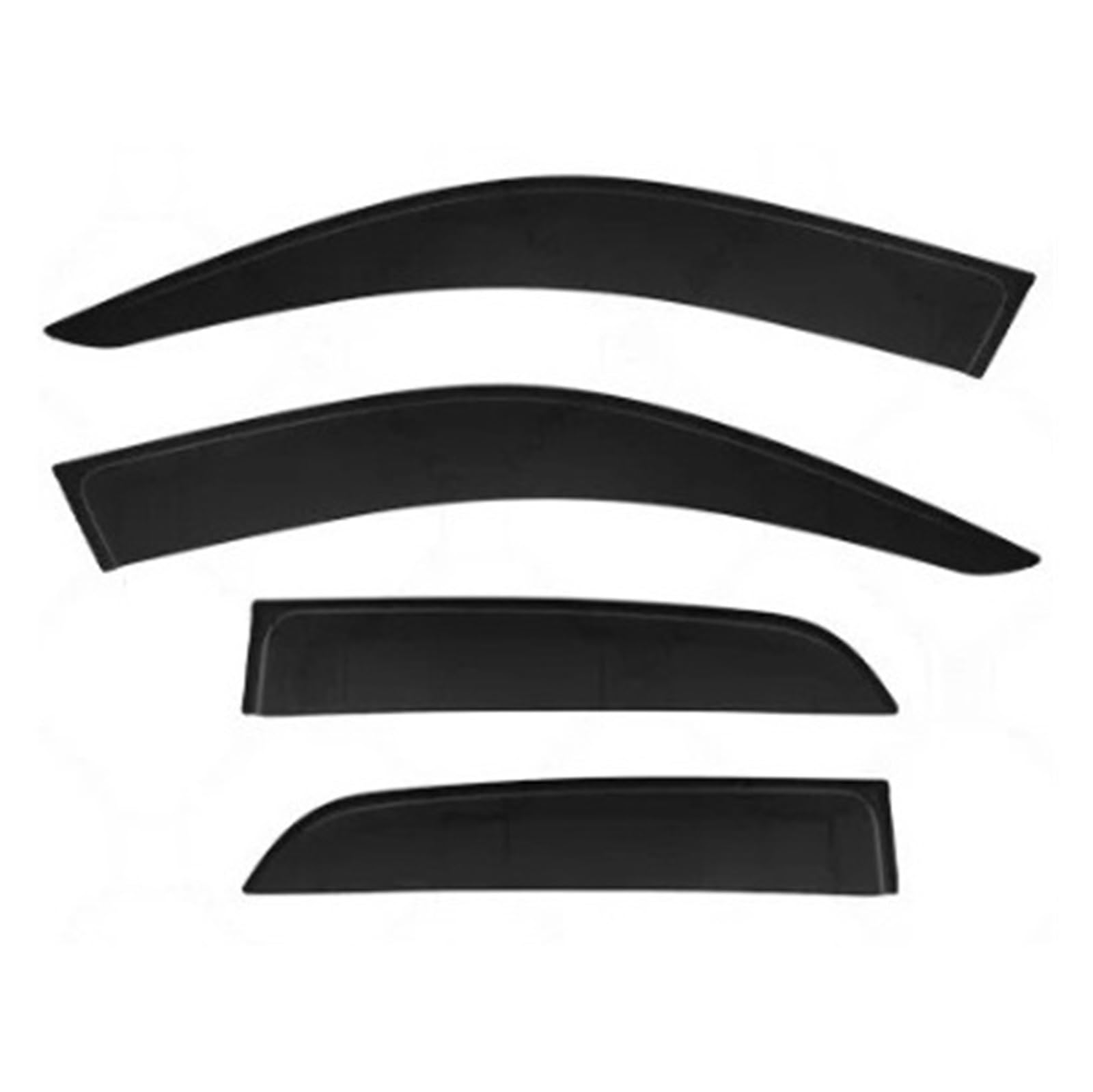 EOTCXJBX Fenster Regen Guards Vent Shades Kompatibel for Toyota Rush F800 J200 F850 2006-2018 Windschutzscheibe Auto Zubehör(A-01) von EOTCXJBX