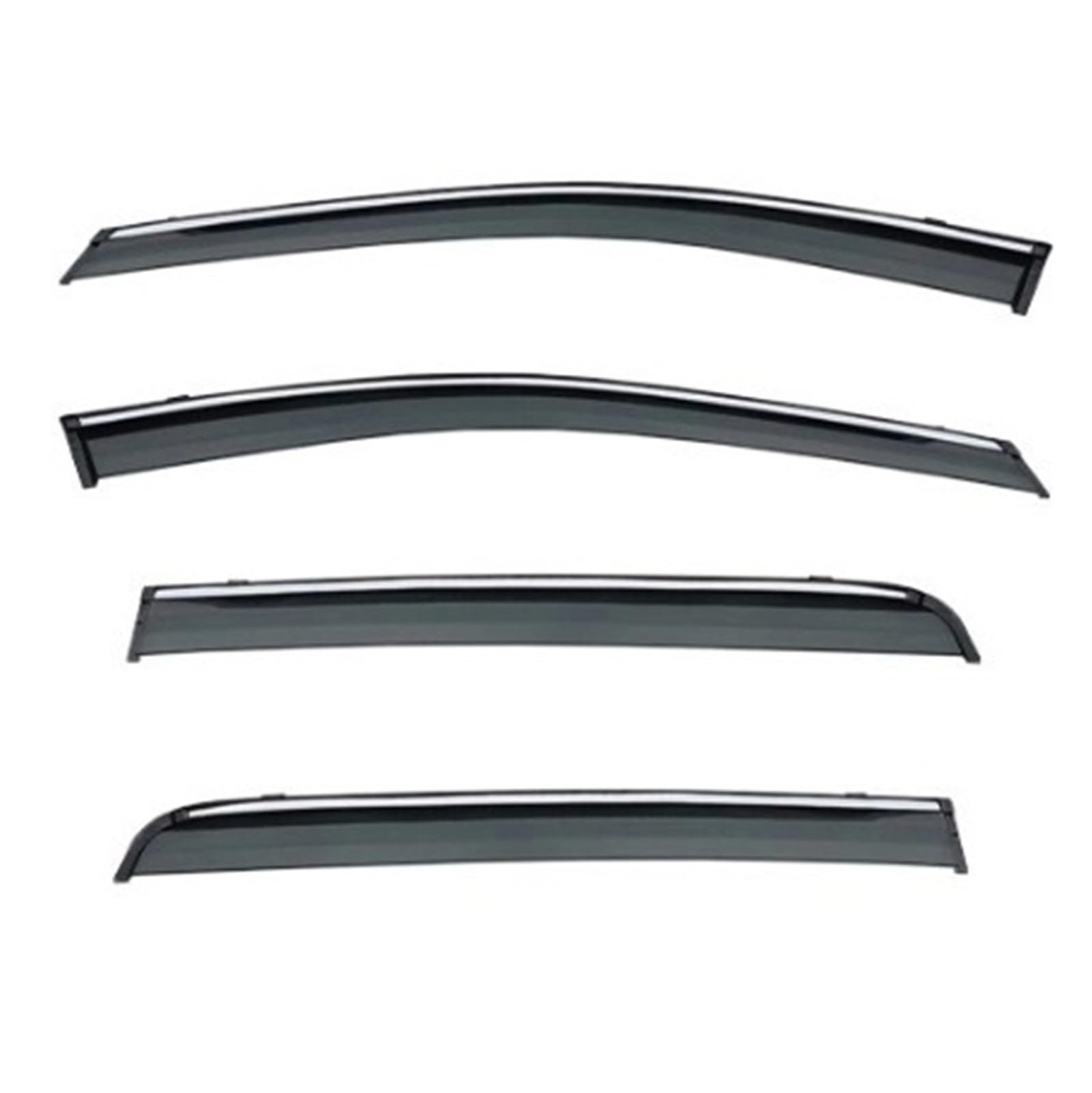 EOTCXJBX Fenster Regen Guards Vent Shades Kompatibel for Toyota Rush F800 J200 F850 2006-2018 Windschutzscheibe Auto Zubehör(A-02) von EOTCXJBX