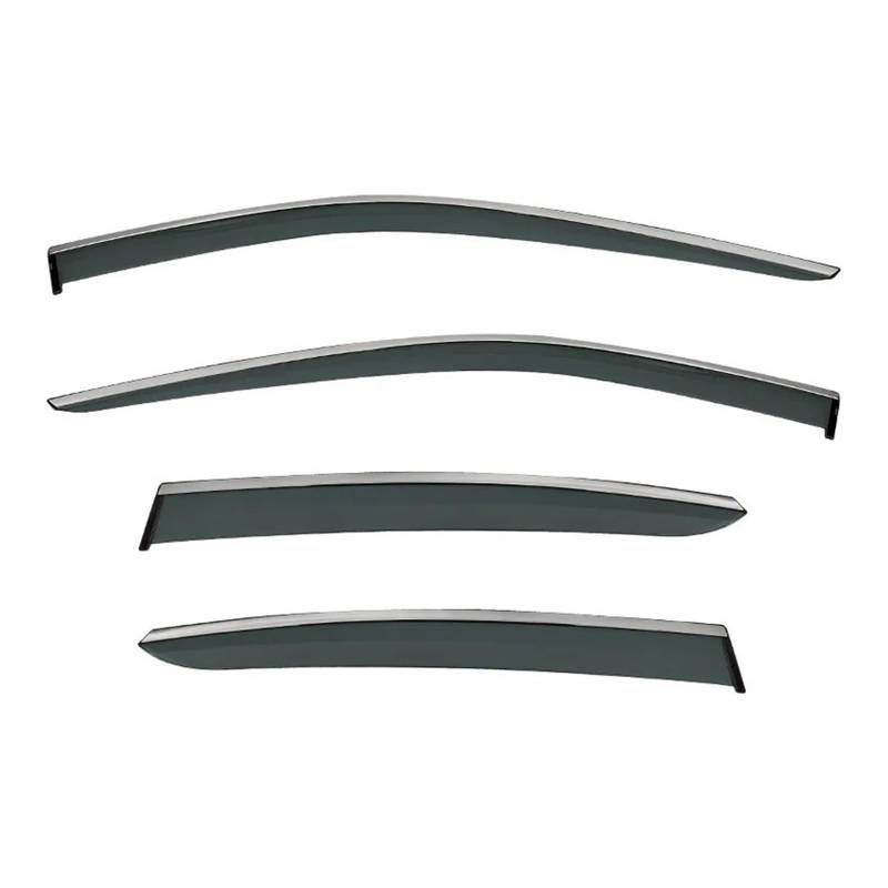 EOTCXJBX Fenster Regen Guards Vent Shades Kompatibel for Toyota Venza 2008-2020 + Auto Fenster Visier Auto Zubehör(T-02) von EOTCXJBX