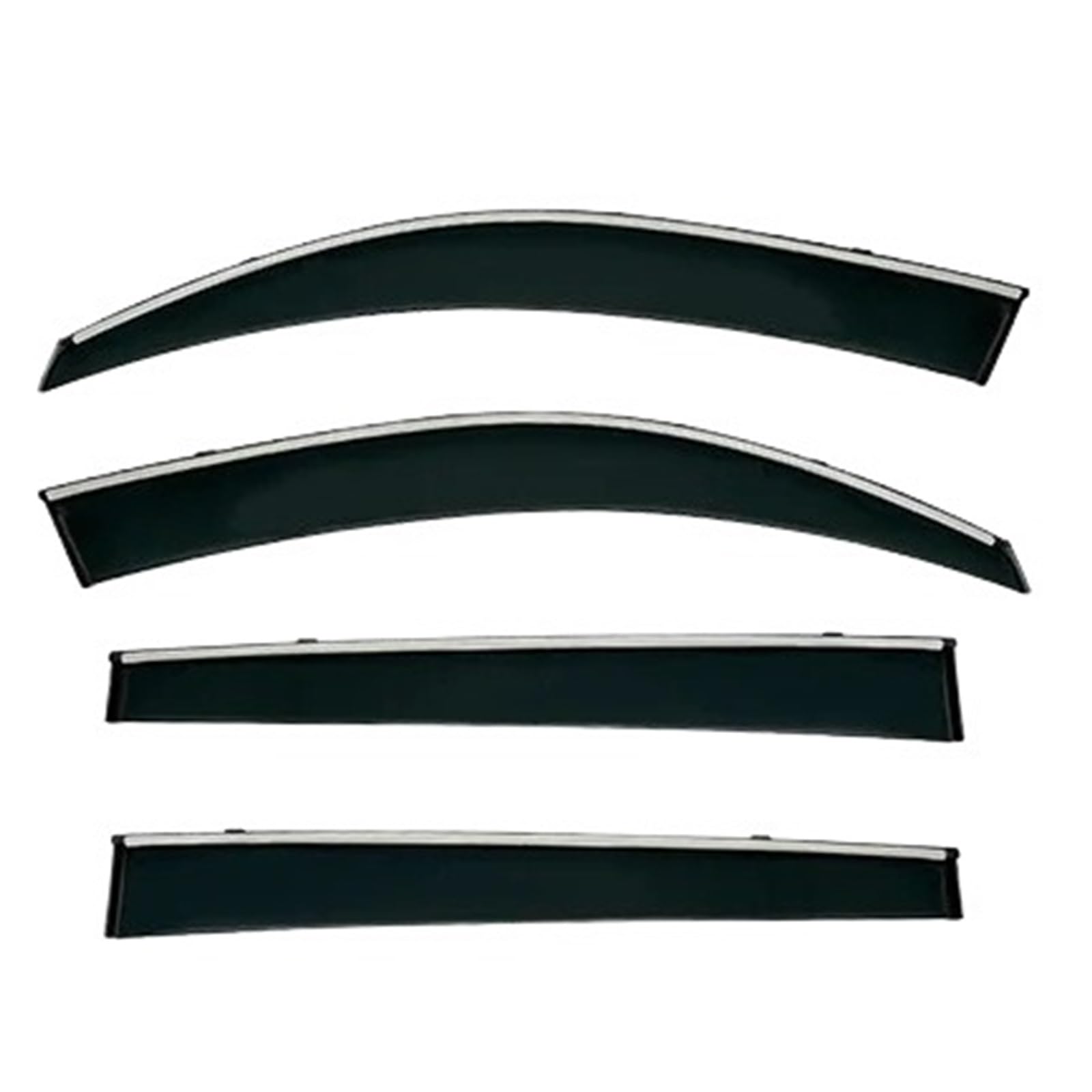 EOTCXJBX Fenster Visiere Regen Guards Kompatibel for Toyota Kluger 2000-2020 Windschutzscheibe Auto Zubehör(A-02) von EOTCXJBX