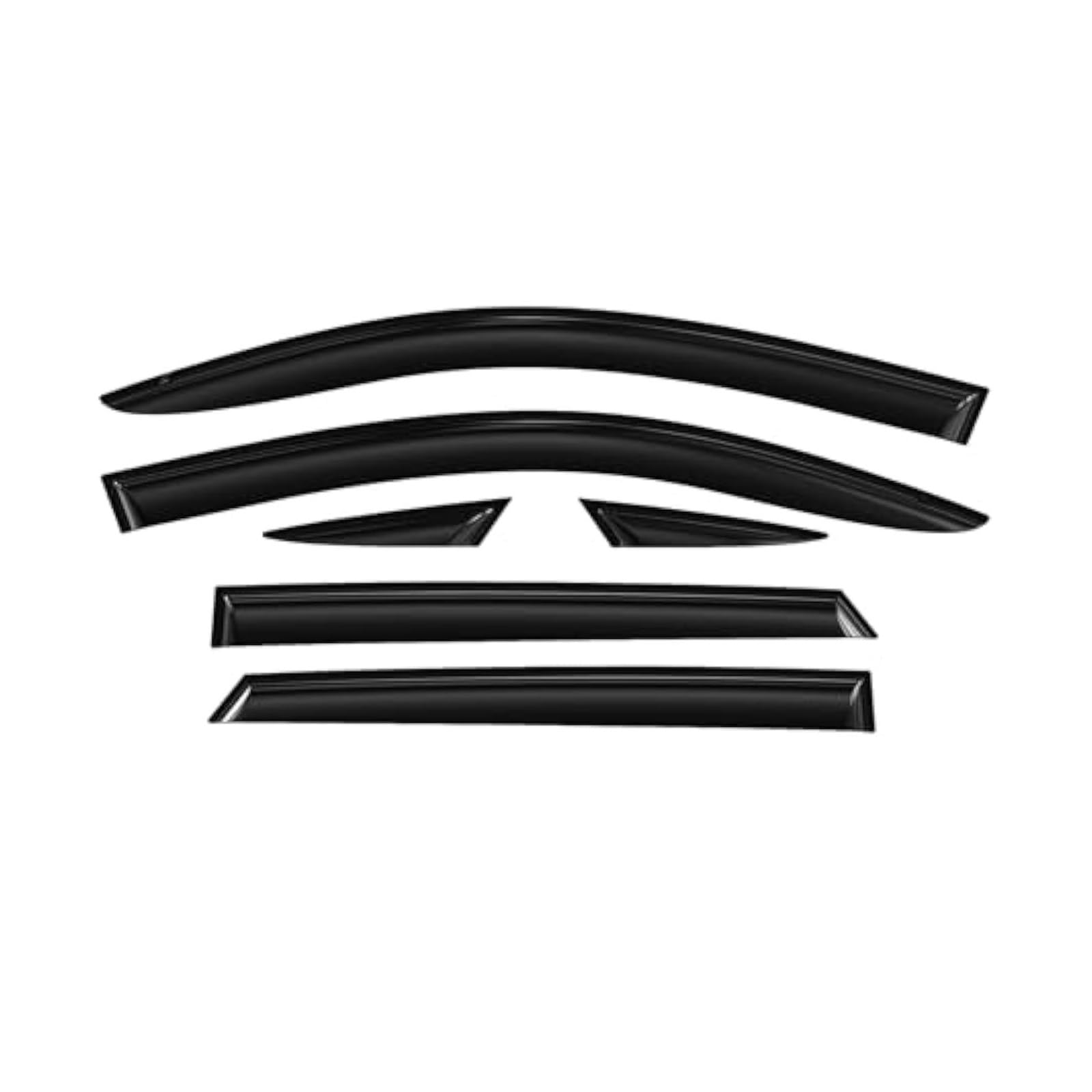 EOTCXJBX Fensterabweiser, Fensterblenden, kompatibel mit Hyundai Tucson 2016–2021, Regenschutz, Auto-Styling, Außenzubehör EOTCXJBX Fensterabweiser, Fensterblenden, kompatibel mit Hyundai Tucson 2016–2021, Regenschutz, Auto-Styling, Außenzubehör von EOTCXJBX