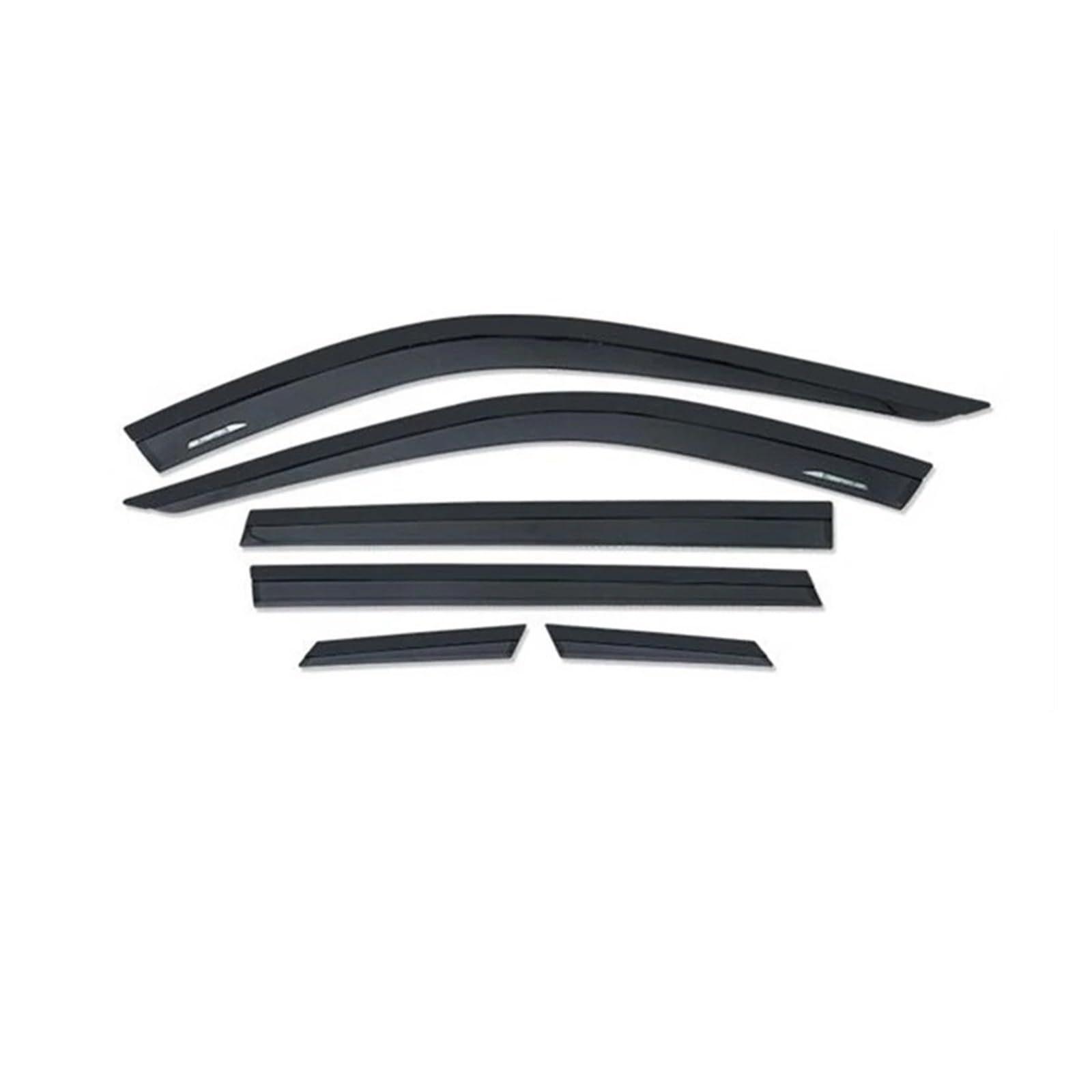 EOTCXJBX Fensterblenden, Lüftungsrollos, kompatibel mit Equator Sport Territory 2022 + Deflektoren, Fenster-Regenschutz(A) von EOTCXJBX