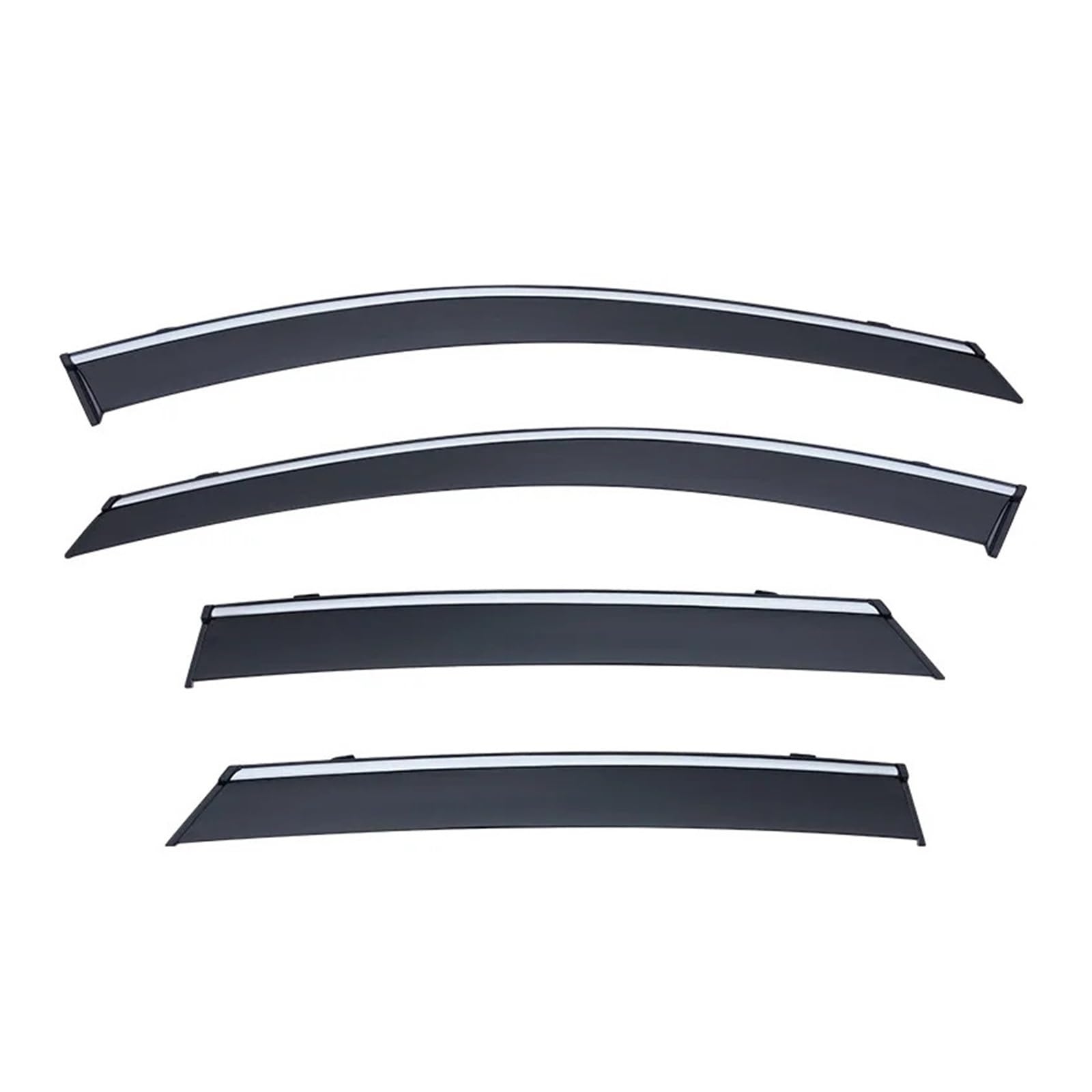 EOTCXJBX Fensterblenden Regenschutz Kompatibel for Hongqi E-HS3 2018-2023 Auto-Markisenschutz Autozubehör(H-01) von EOTCXJBX