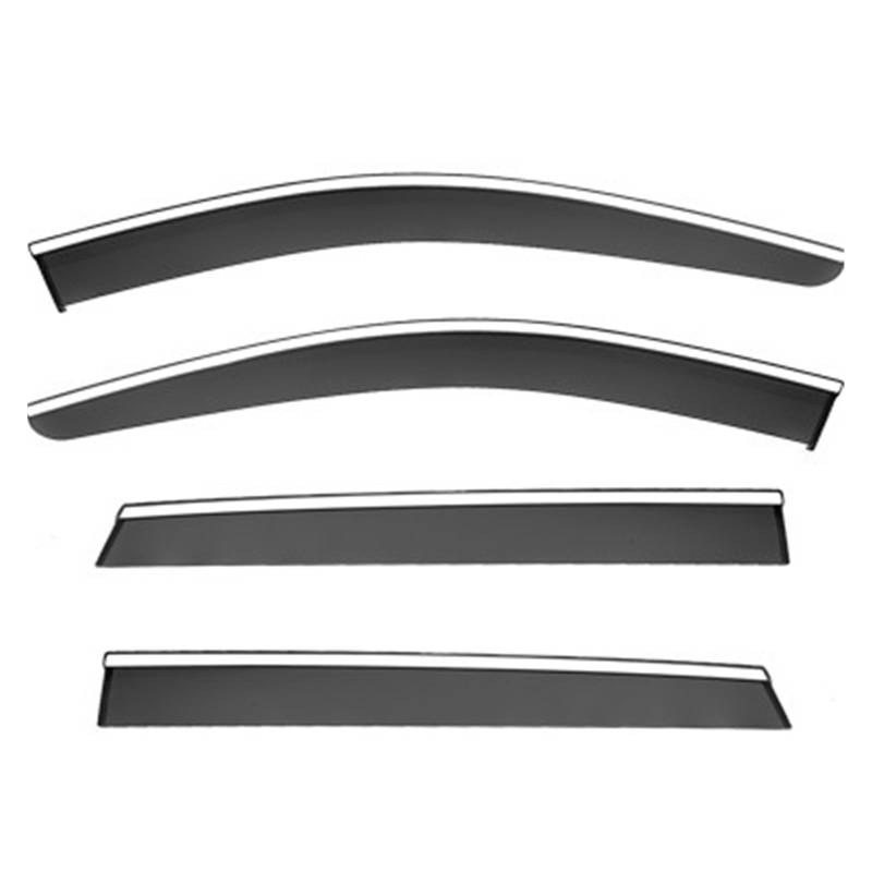 EOTCXJBX Fensterblenden Regenschutz Kompatibel for Hongqi E-HS3 2018-2023 Auto-Markisenschutz Autozubehör(H-02) von EOTCXJBX