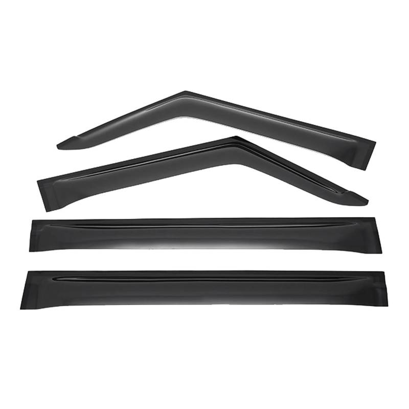 EOTCXJBX Fensterblenden Sonne Regenschutz Deflektorverkleidung Kompatibel for Land Rover Defender 90 110 2020-2024 Auto-Styling Außenzubehör(Type 2) von EOTCXJBX
