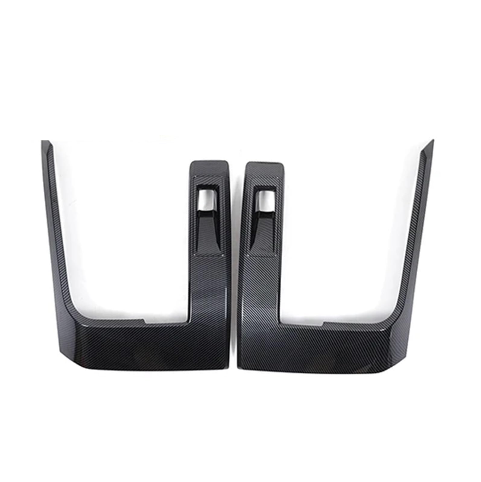 EOTCXJBX Fensterschalter-Schalttafel-Abdeckungsaufkleber-Kit Kompatibel for Mitsubishi Triton L200 2023 2024 ABS-Kohlefaser-Auto-Styling-Innenausstattung(Type 16) von EOTCXJBX