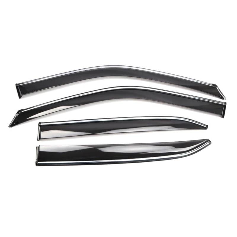 EOTCXJBX Fenstervisier Regen Sonnenschutz Schutz Kompatibel for Mitsubishi Eclipse Cross 2018-2023 4 stücke Deflektor Trim Auto Zubehör von EOTCXJBX