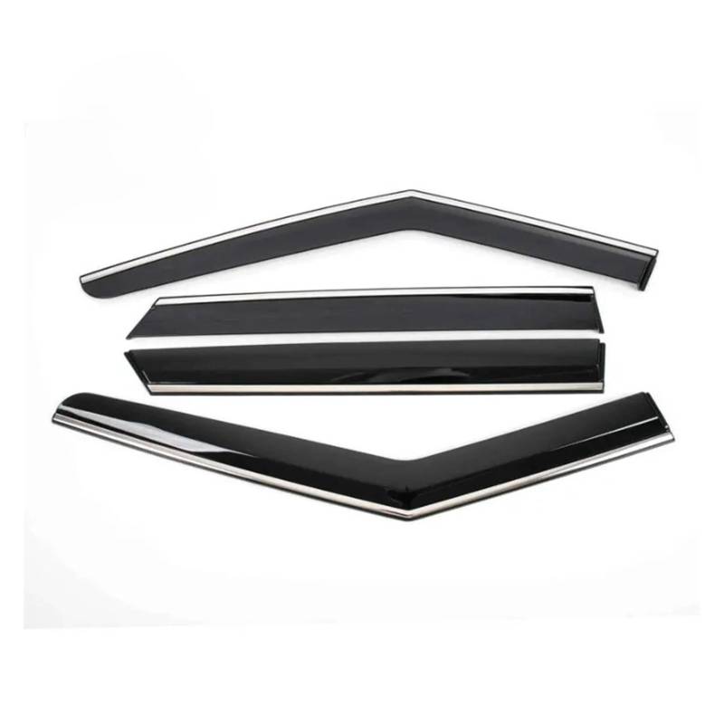 EOTCXJBX Fenstervisier Sonne Regen Deflektor Schutz Kompatibel for Chery Jaecoo J7 2024 2025 Markisen Unterstände Auto Styling Außen Zubehör(4pcs) von EOTCXJBX