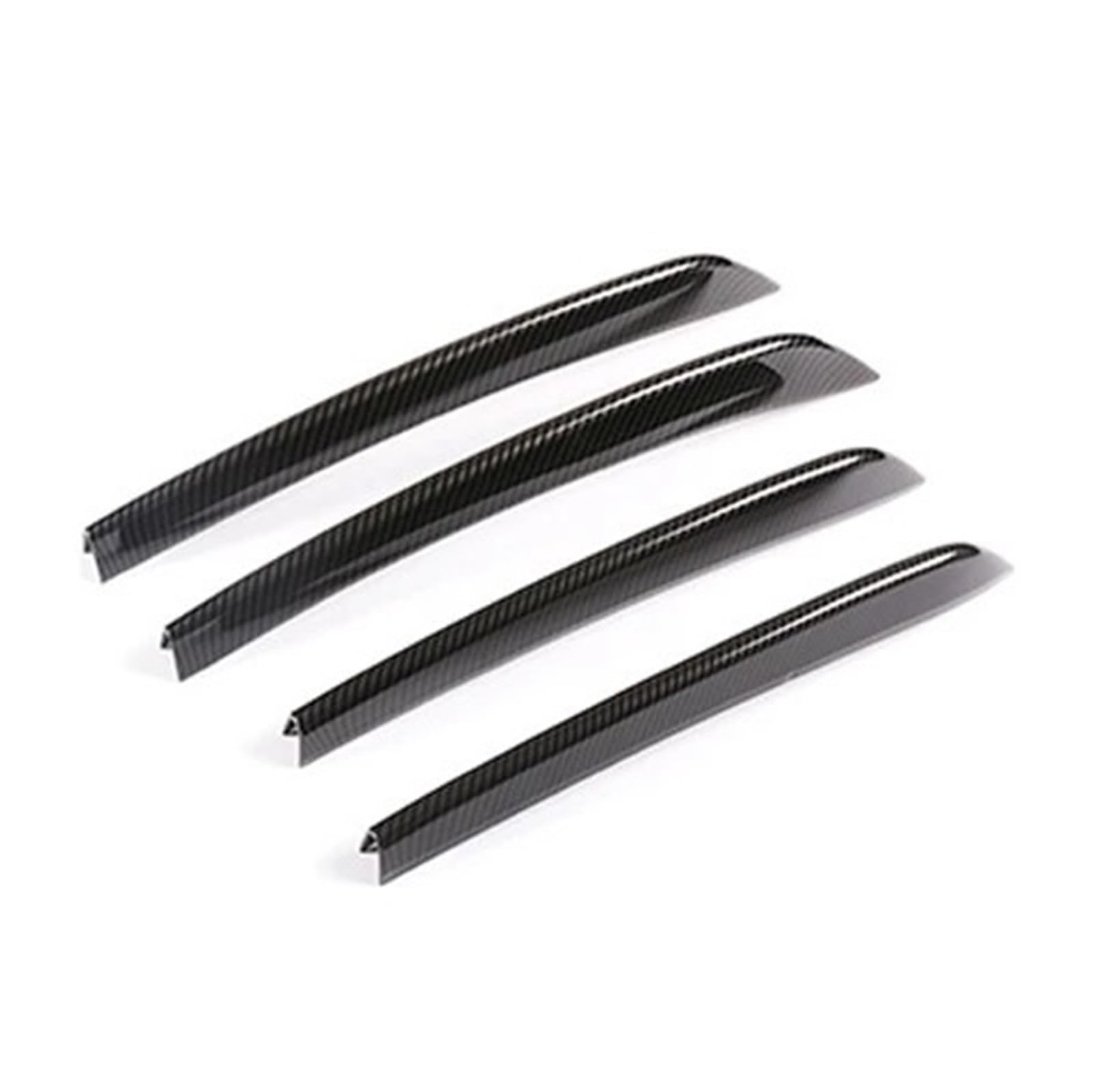 EOTCXJBX Frontstoßstangen-Lippengrill-Splitter-Spoiler-Nebelscheinwerfer-Abdeckung Zierleisten Kompatibel for Mercedes Benz GLC-Klasse X253 2020-2022+ Auto-Styling-Innenausstattung(Black1) von EOTCXJBX