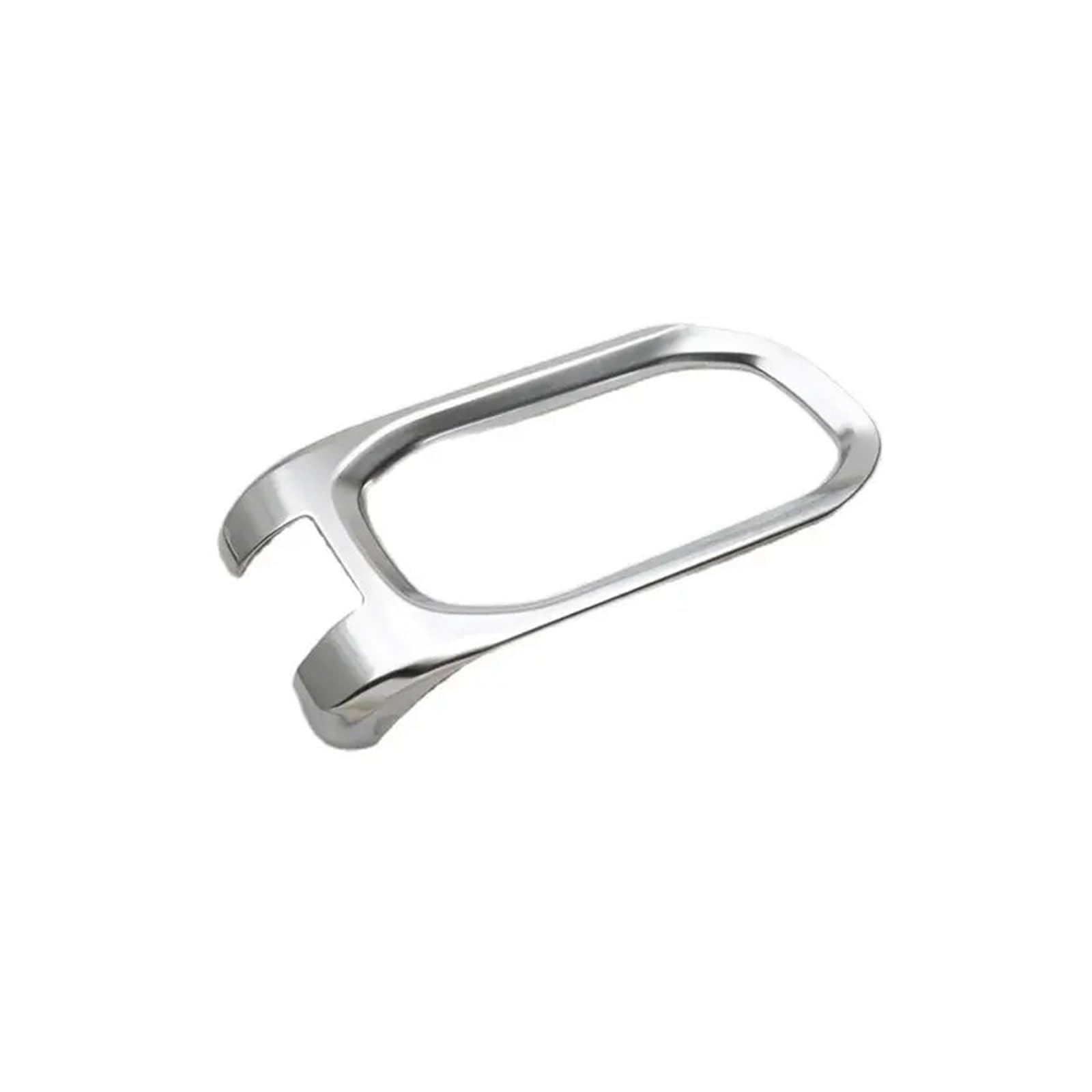 EOTCXJBX Getränkehalter-Innenschutzabdeckung, kompatibel mit HR-V HRV Vezel 2014–2016, ABS-Kohlefaser, 1 Stück, Auto-Innenaufkleber, Zubehör(Silver) von EOTCXJBX