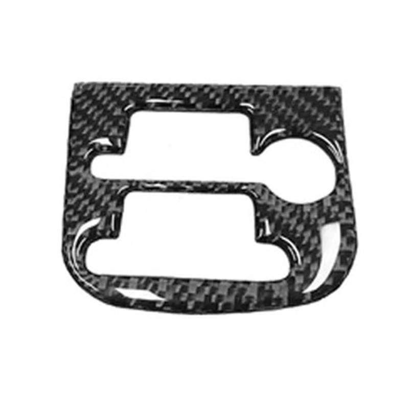 EOTCXJBX Getriebe-Luftauslässe, Fensterheber-Panel, Aufkleber-Set, kompatibel mit Alfa Romeo 159 2005–2023, Carbonfaser, Auto-Styling, Innenausstattung(12) von EOTCXJBX