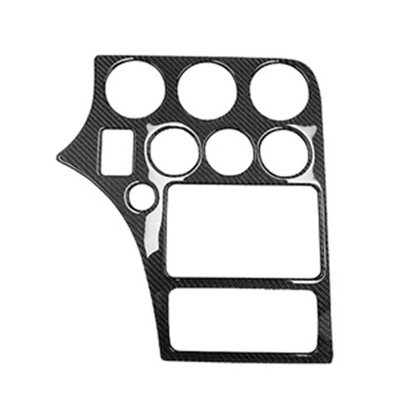EOTCXJBX Getriebe-Luftauslässe, Fensterheber-Panel, Aufkleber-Set, kompatibel mit Alfa Romeo 159 2005–2023, Carbonfaser, Auto-Styling, Innenausstattung(3) von EOTCXJBX
