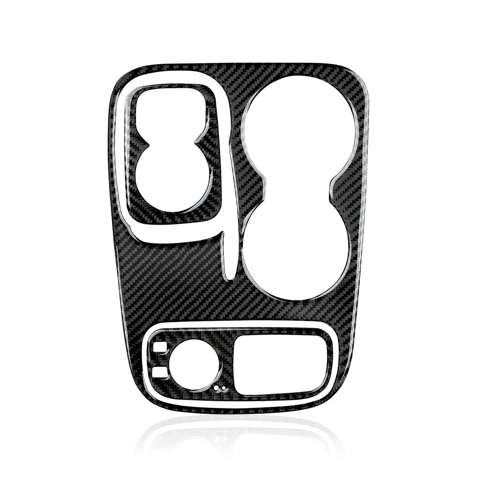 EOTCXJBX Getriebe Shift Panel Decals Kompatibel for Dodge Durango 2014-2020 Carbon Faser Auto Innen Aufkleber Zubehör(C) von EOTCXJBX