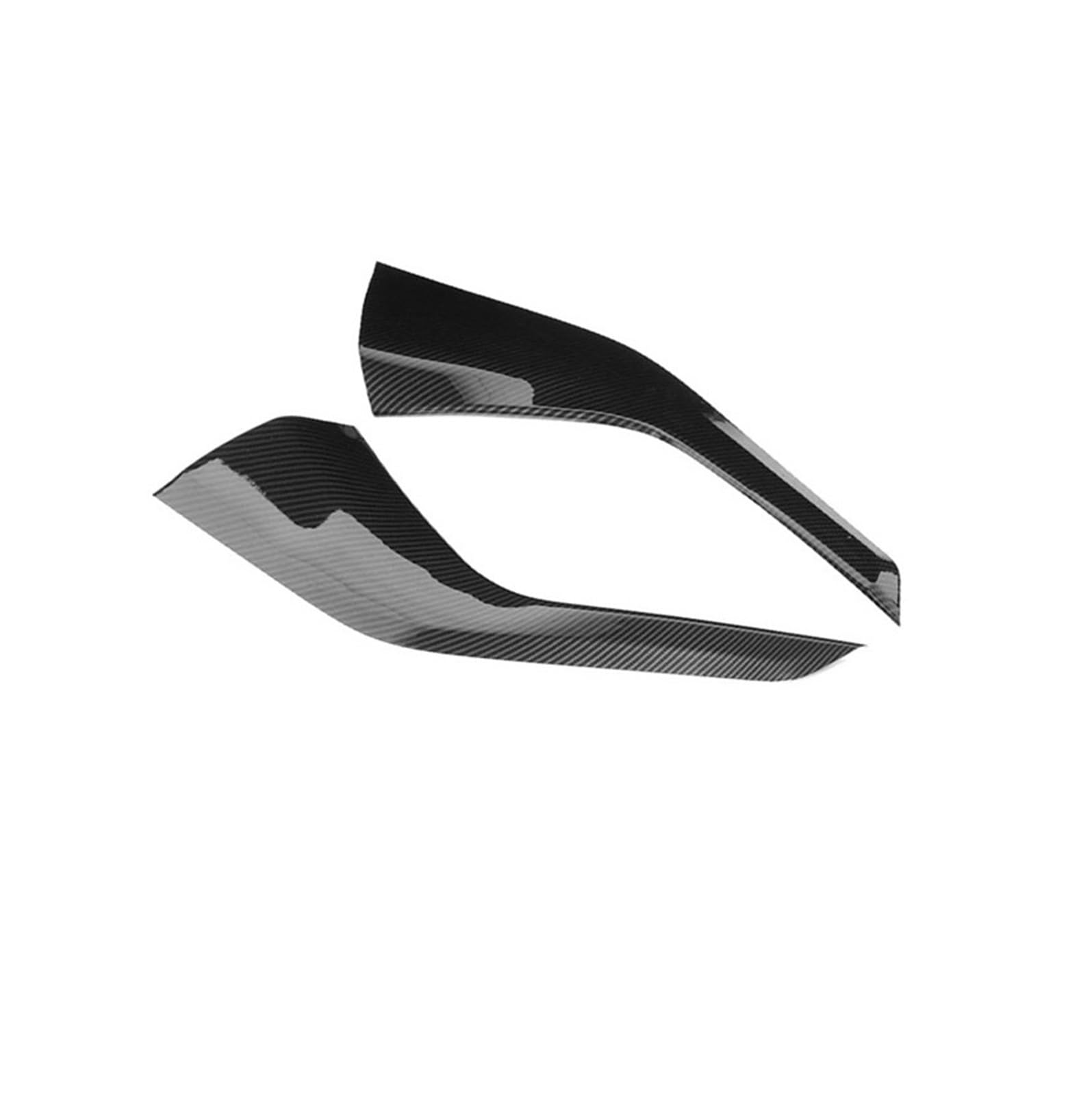 EOTCXJBX Getriebeseitenformabdeckung Dekoration Silber Aufkleber Kompatibel for BMW X3 G01 2018-2021 Auto-Styling Innenzubehör(Carbon Fiber Look) von EOTCXJBX