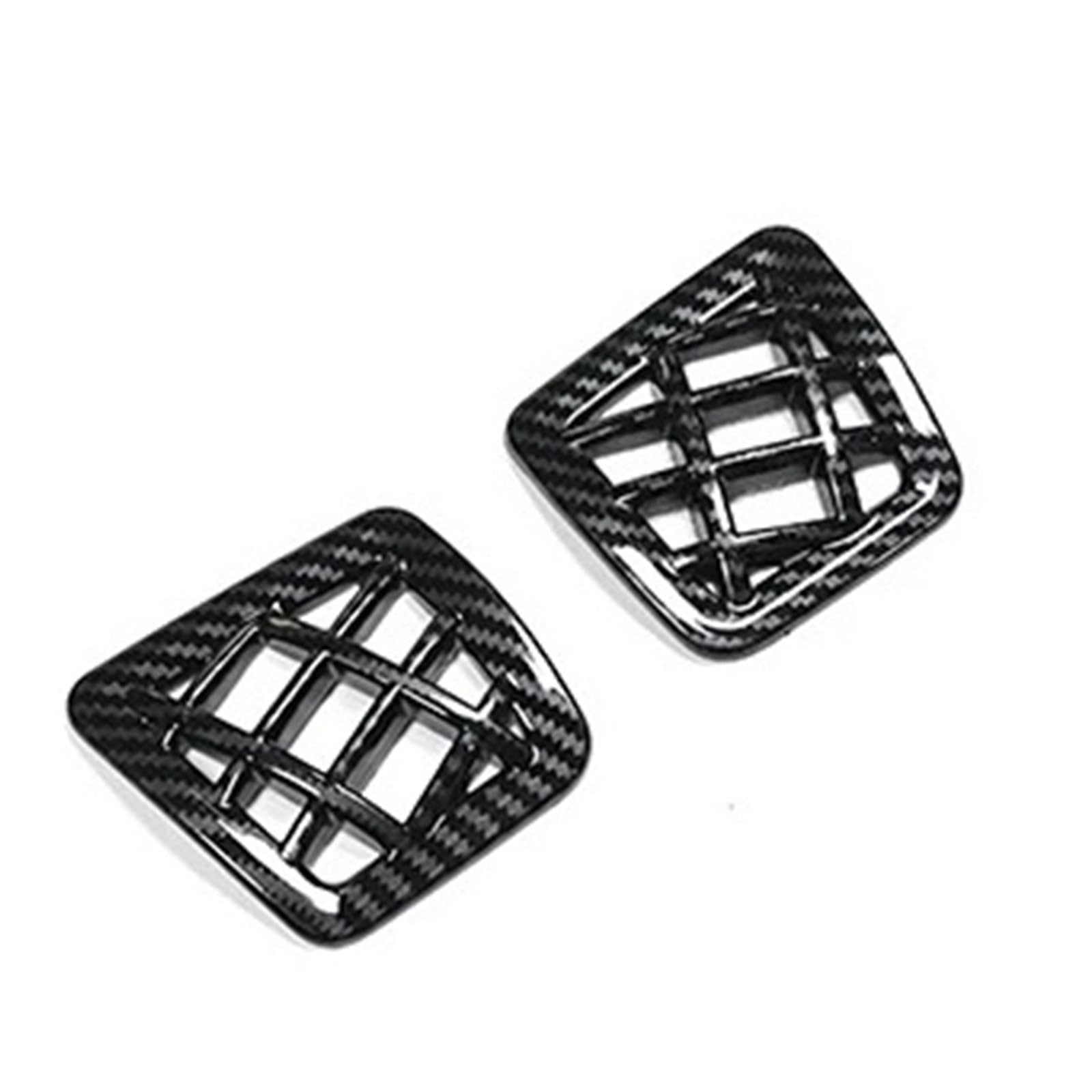 EOTCXJBX Handbremse Glasschalter Getriebe Panel Innen Patch Trim Rahmen Aufkleber Kompatibel for Chery Jetour Traveller T2 Carbon Fiber Gemusterten Zubehör(Small Wind Holes) von EOTCXJBX