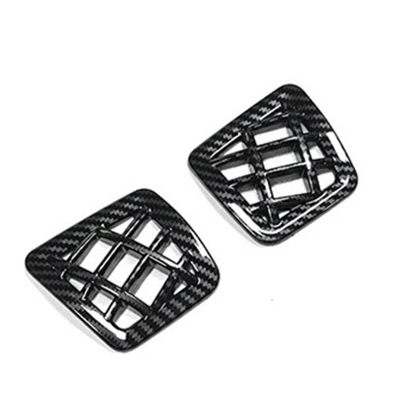 EOTCXJBX Handbremse Glasschalter Getriebe Panel Innen Patch Trim Rahmen Aufkleber Kompatibel for Chery Jetour Traveller T2 Carbon Fiber Gemusterten Zubehör(Small Wind Holes) von EOTCXJBX