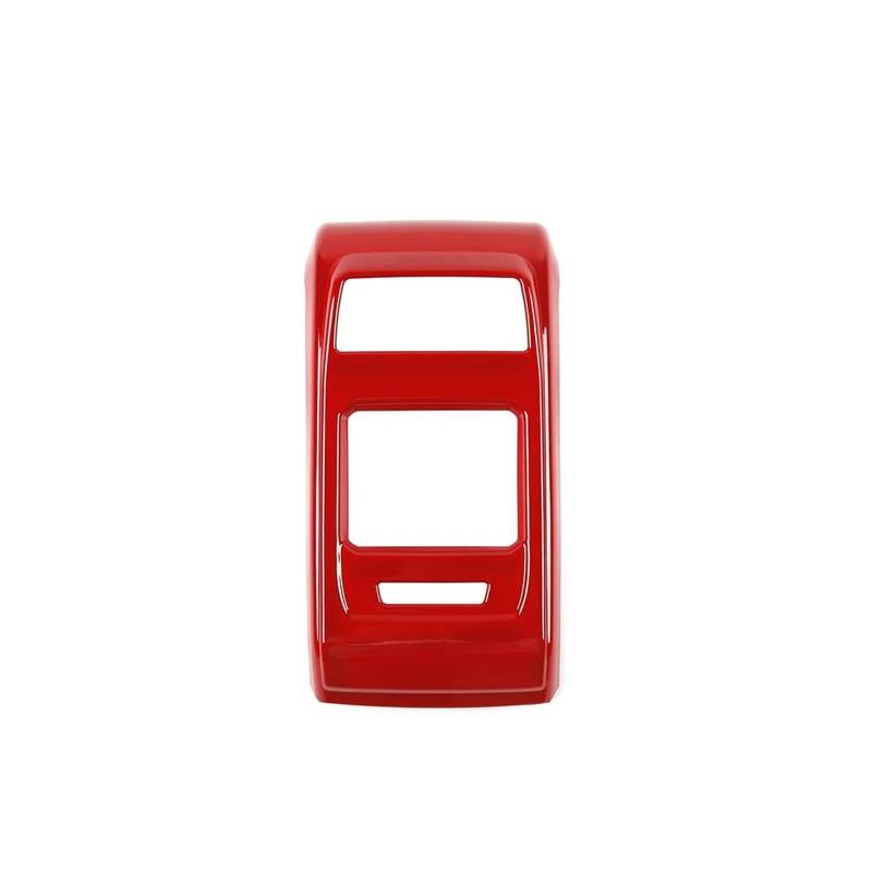 EOTCXJBX Hinten Air Outlets Panel Schutzhülle Kompatibel for Jeep Compass 2021 Up ABS Auto Innen Aufkleber Zubehör(Red) von EOTCXJBX