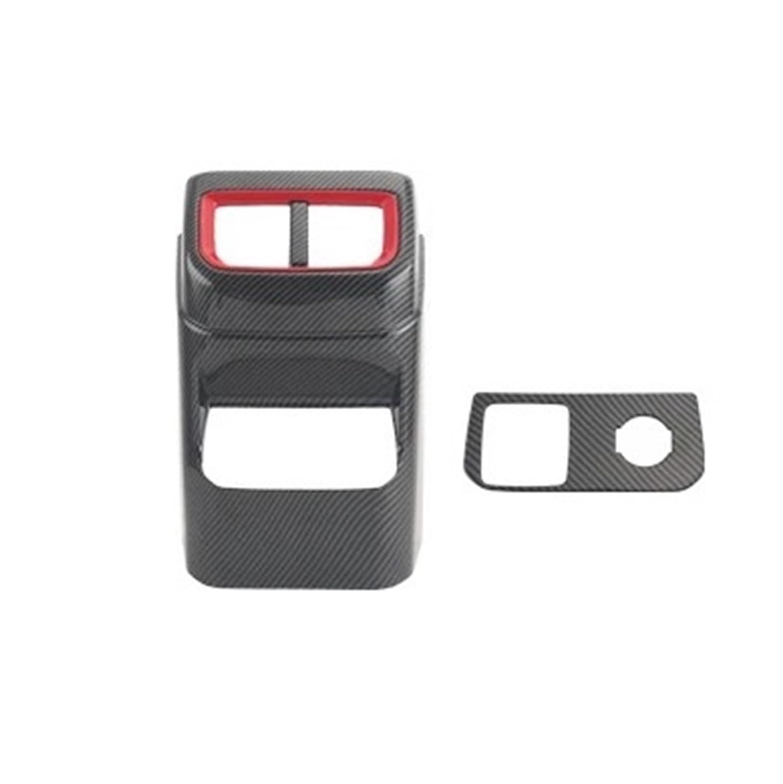 EOTCXJBX Komplettes Aufkleberset for den Innenraum, kompatibel mit Ranger Wildtrak T9 2022 2023 2024, LHD, RHD, Carbonfaser, Auto-Innenraum-Aufkleberset, Zubehör(Tybe 11) von EOTCXJBX
