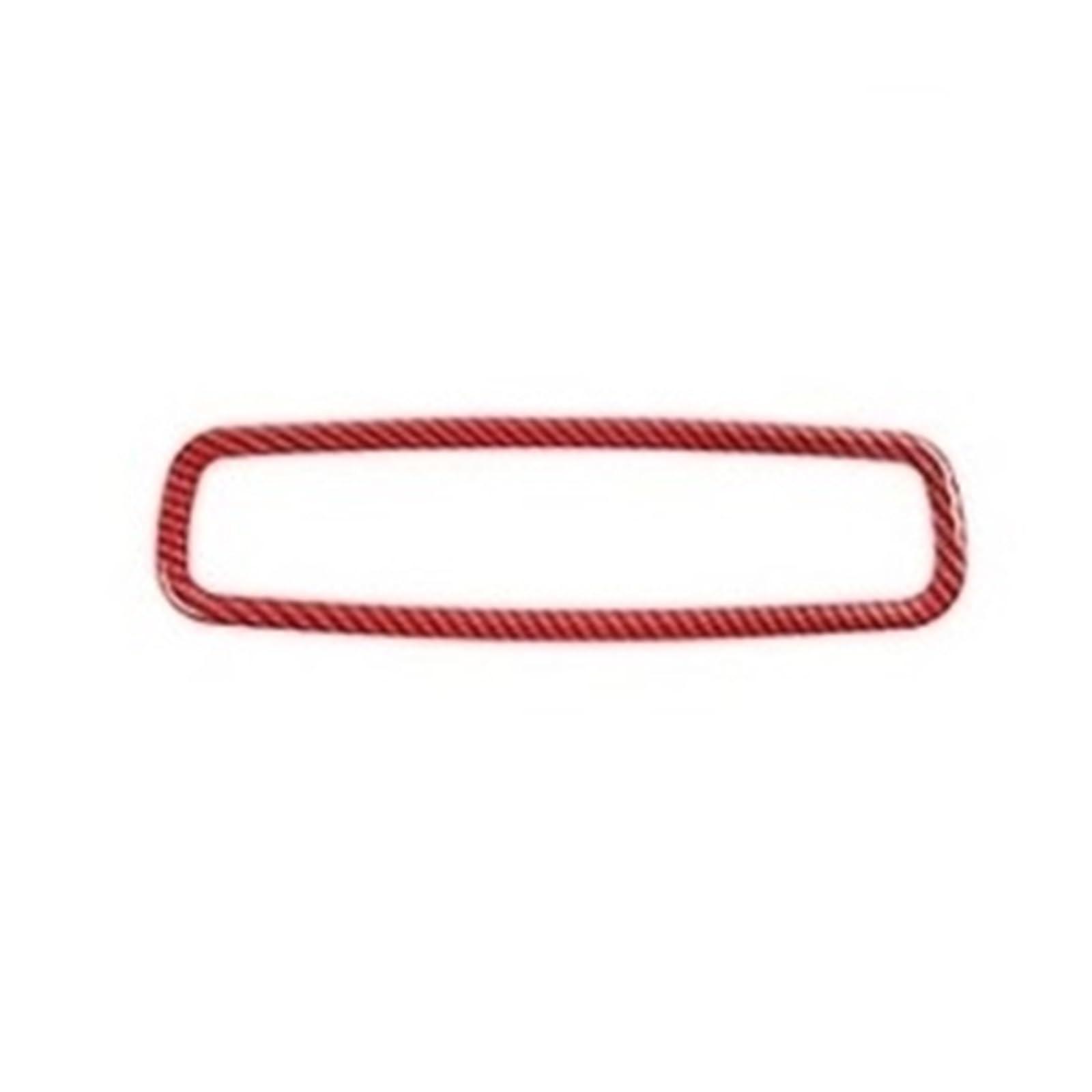 EOTCXJBX Komplettes Auto-Innenraum-Dekorationsaufkleber-Set, kompatibel mit F150 2015–2020, ABS, Rot, Kohlefaser, Auto-Styling, Innenzubehör(Type 20) von EOTCXJBX